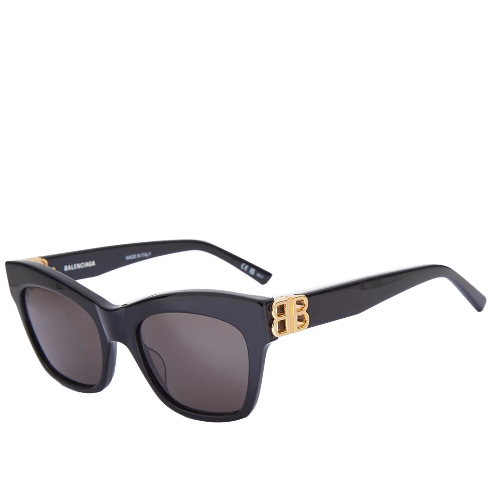 image of Balenciaga Bb Logo Sunglasses Bb0132S in Black, Men's
