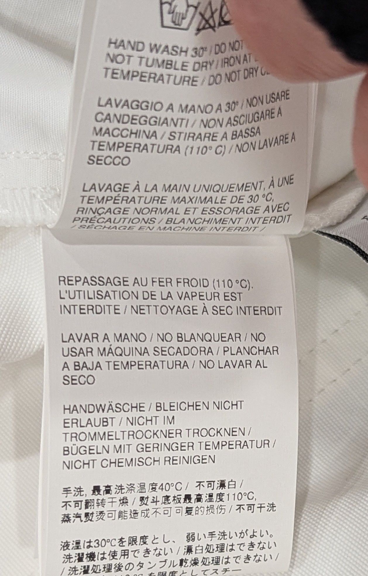 Off-White OFF-WHITE Solid Layer Carpenter Pants White Large Size US 34 / EU 50 - 10 Thumbnail