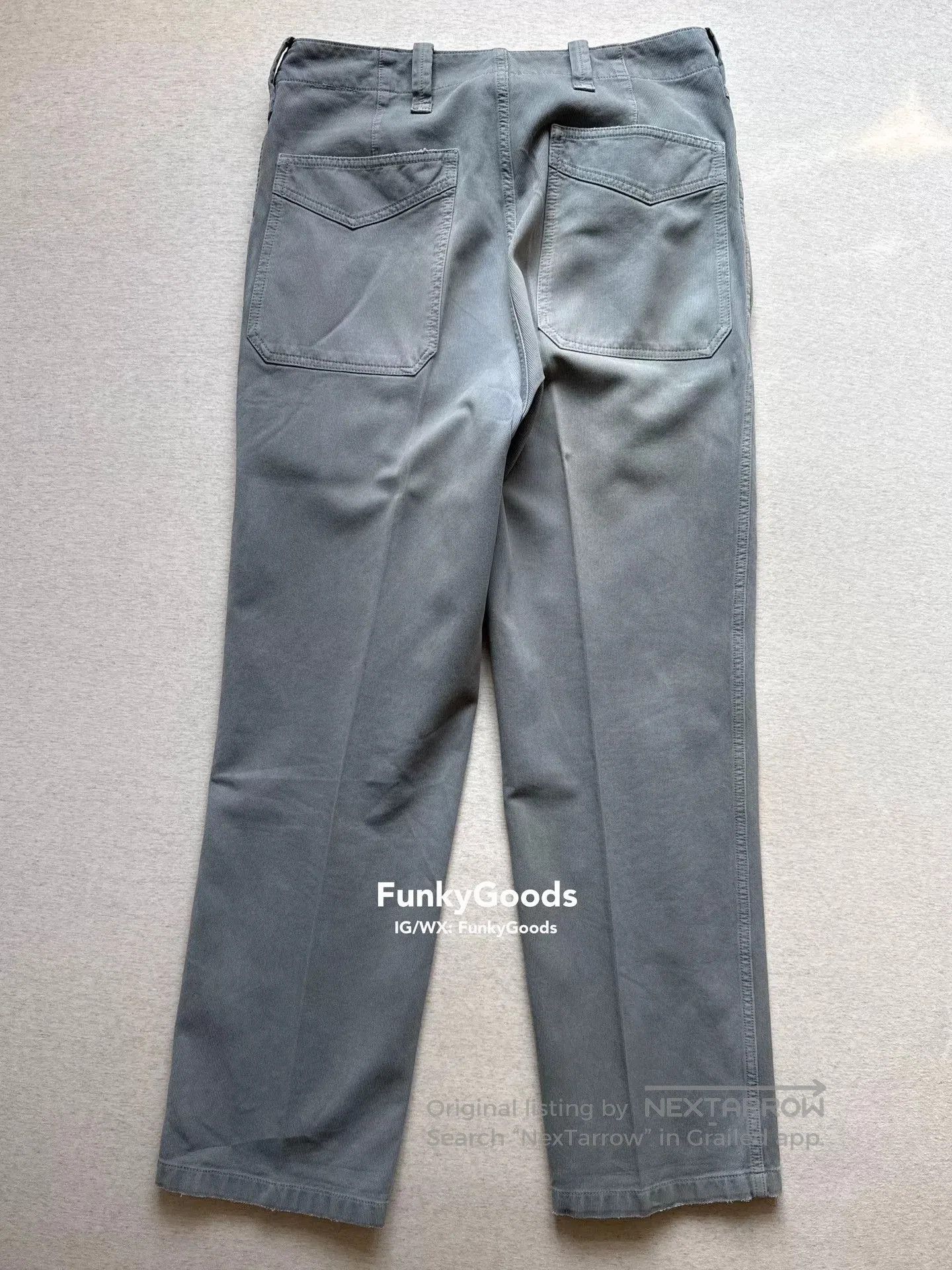 Visvim Visvim Gifford Distressed Light Blue Pants. Size US 26 / EU 42 - 2 Thumbnail