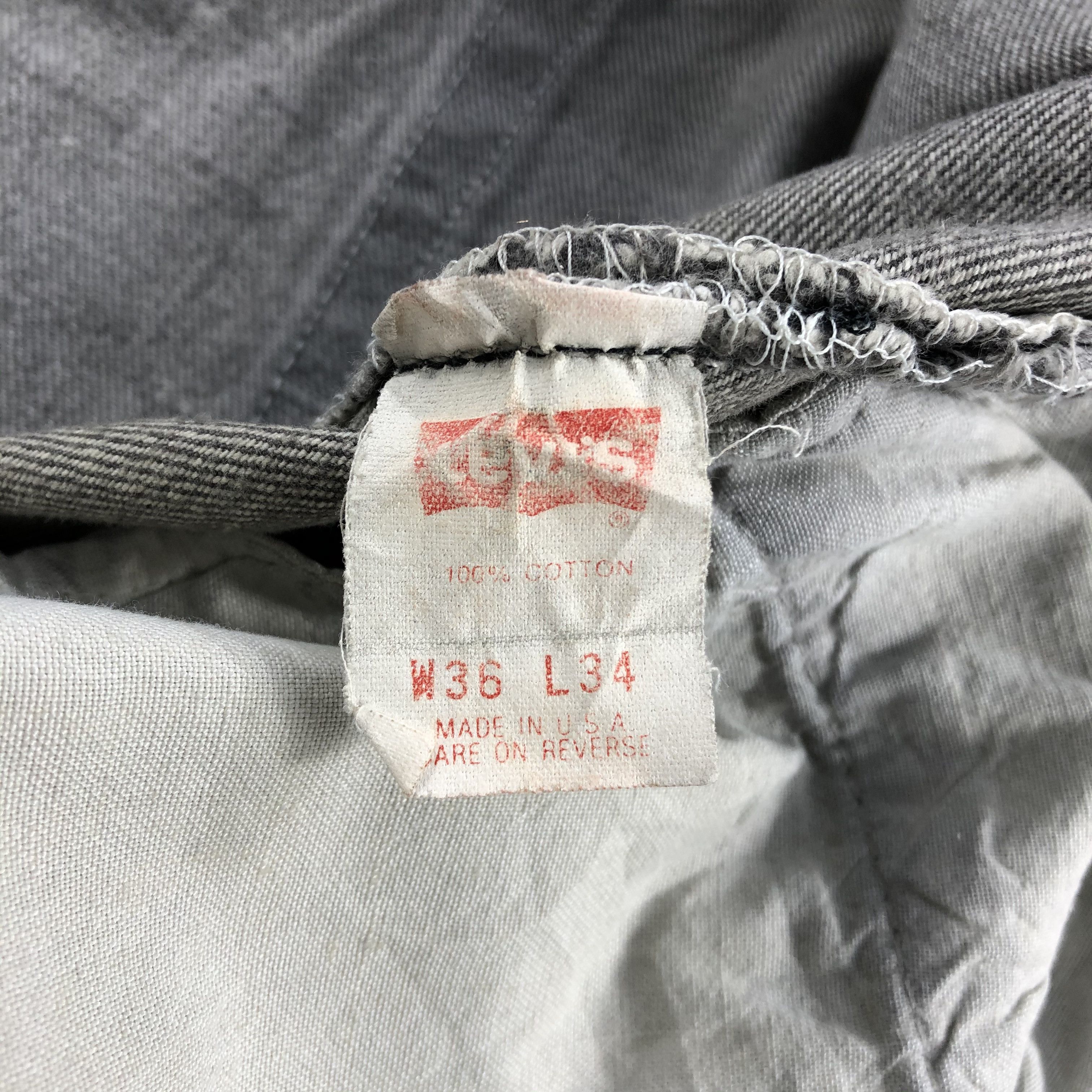 Levi's × Vintage 90s Vintage Levis 501 Jeans-JM2437 Size US 35 - 16 Thumbnail