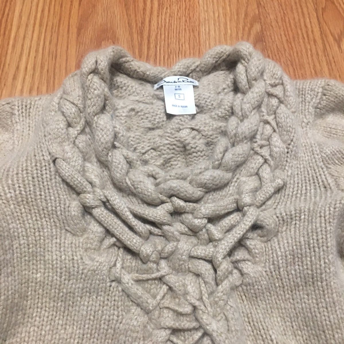 Oscar De La Renta Oscar De La Renta Cashmere Knit Sweater Size S Size S / US 4 / IT 40 - 9 Thumbnail