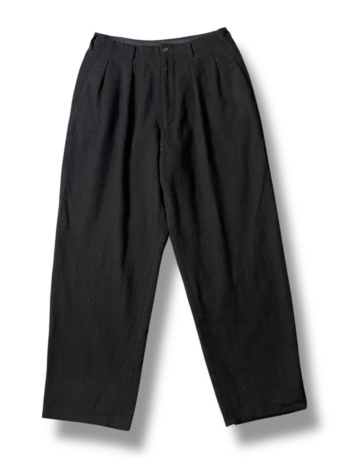 Y's Vintage Y’s FOR MEN Casual Wool Pants (100) Size US 30 / EU 46 - 1 Thumbnail