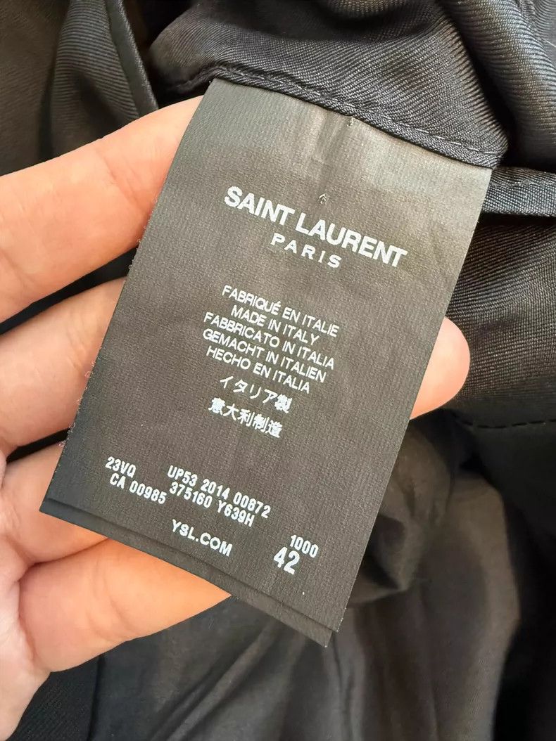 Saint Laurent Paris Saint Laurent Paris 15ss show court jacket Nextarrow-2505 Size US XS / EU 42 / 0 - 6 Thumbnail