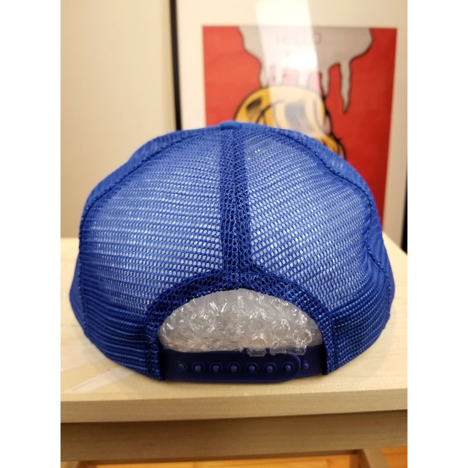 Vintage VINTAGE 90' SANITAIRE BLUE TRUCKER SNAPBACK HAT DEADSTOCK Size ONE SIZE - 3 Thumbnail