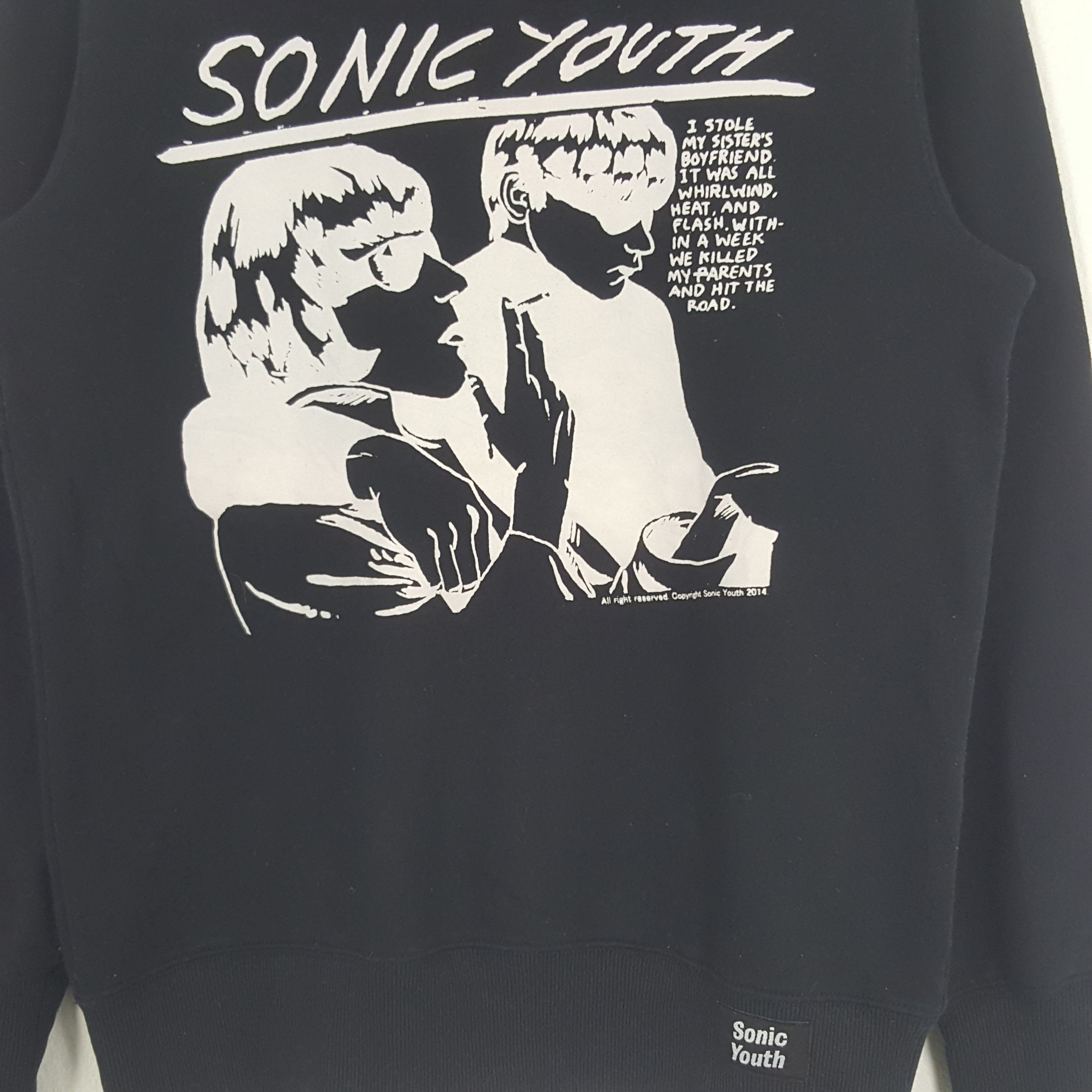 Band Tees × Vintage Vintage Sonic Youth American Rock Band Sweatshirt Size US XS / EU 42 / 0 - 2 Thumbnail