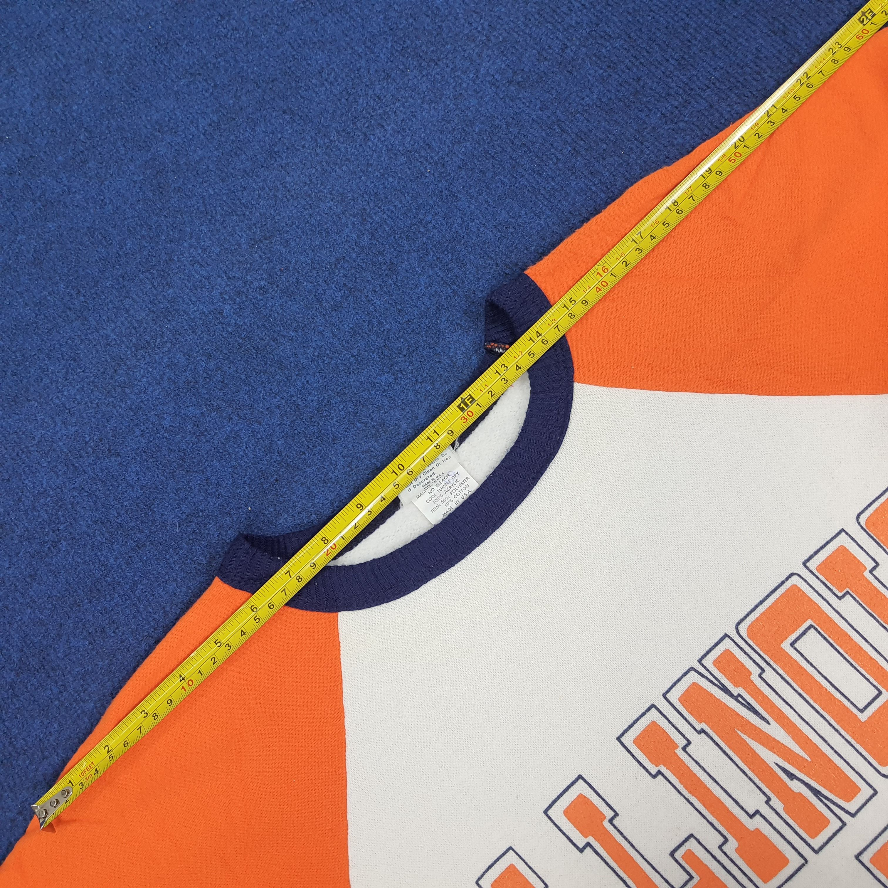 Vintage Vintage Illinois Illini Basketball NBA Team Sweatshirt Size US M / EU 48-50 / 2 - 7 Thumbnail
