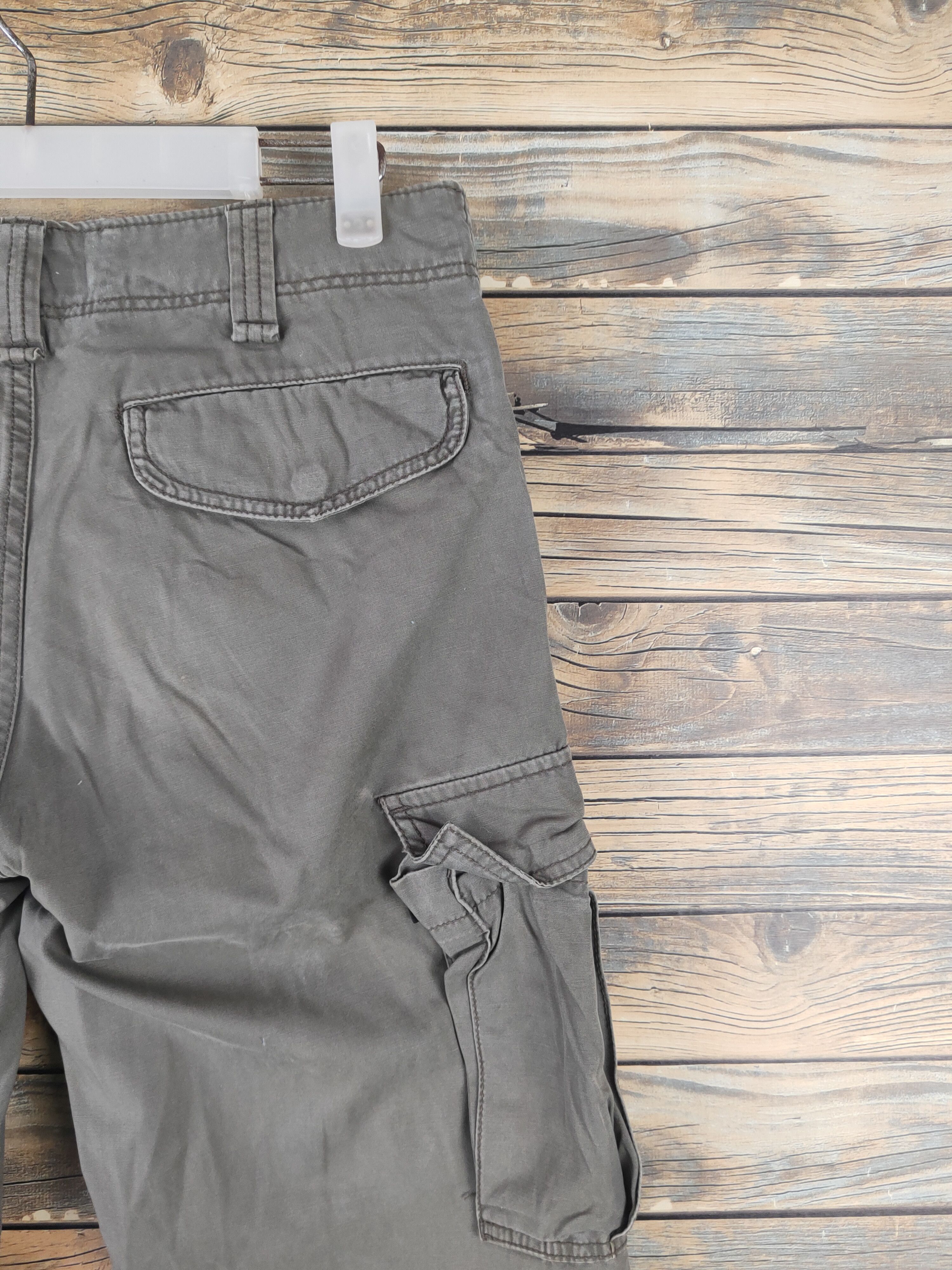 Alpha Industries DL Alpha Industries Olive Multipocket Cargo Pants #46-020 Size US 29 - 11 Thumbnail