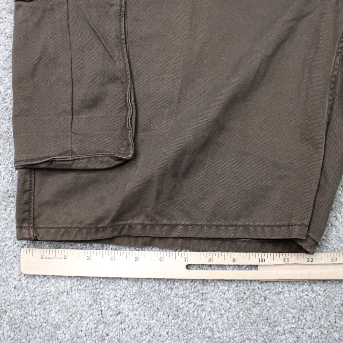 Levi's Levi's Shorts Cargo Pocket NWT Mens 48 Brown 11" Cotton Flat Front 100% Cotton Chino Casual Summer Size US 32 / EU 48 - 4 Thumbnail