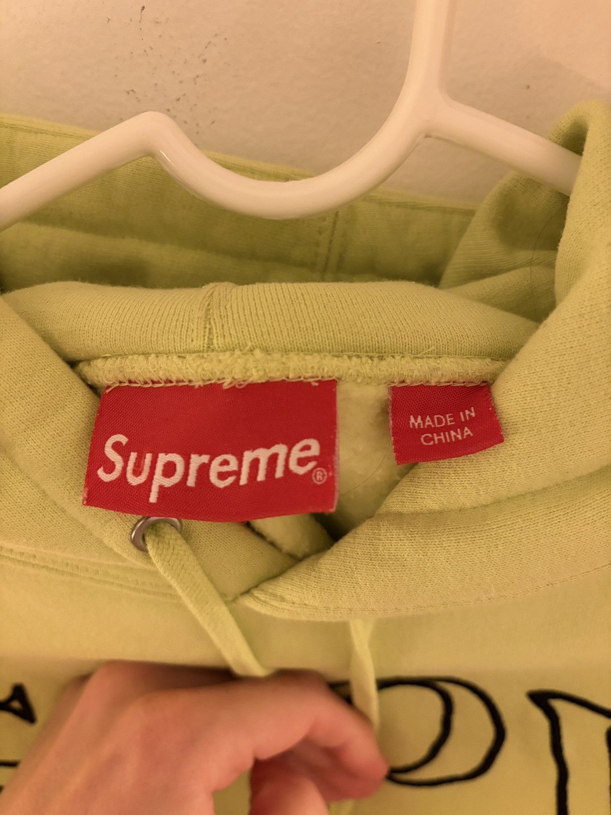 Cactus Plant Flea Market × Supreme Supreme x CPFM “Is Love Stronger Than Fear” Hoodie Size US M / EU 48-50 / 2 - 2 Thumbnail