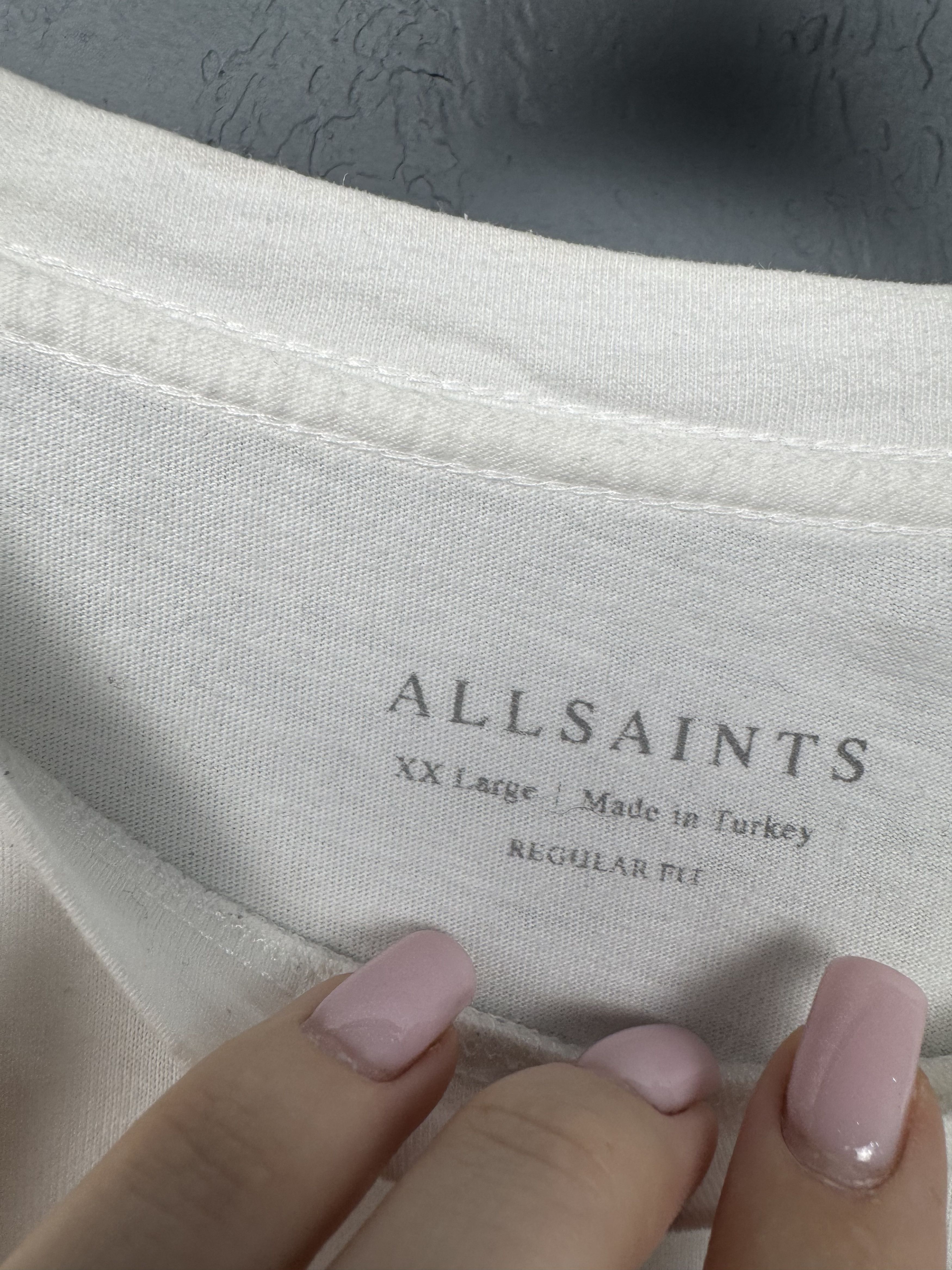 Allsaints Allsaints Mens Crew Neck T-Shirt Size US XXL / EU 58 / 5 - 10 Thumbnail
