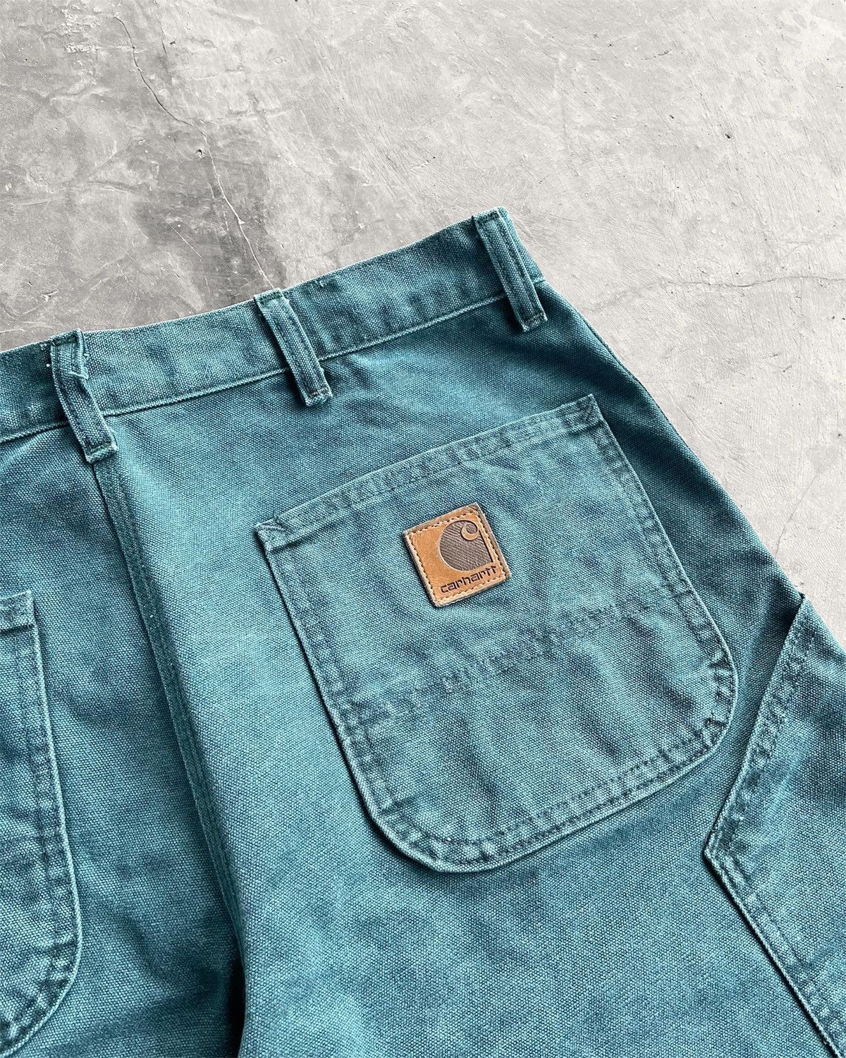 Carhartt VINTAGE 1998 HUNTER GREEN CARHARTT SHORT PANT B24-HTG Size US 34 / EU 50 - 2 Thumbnail