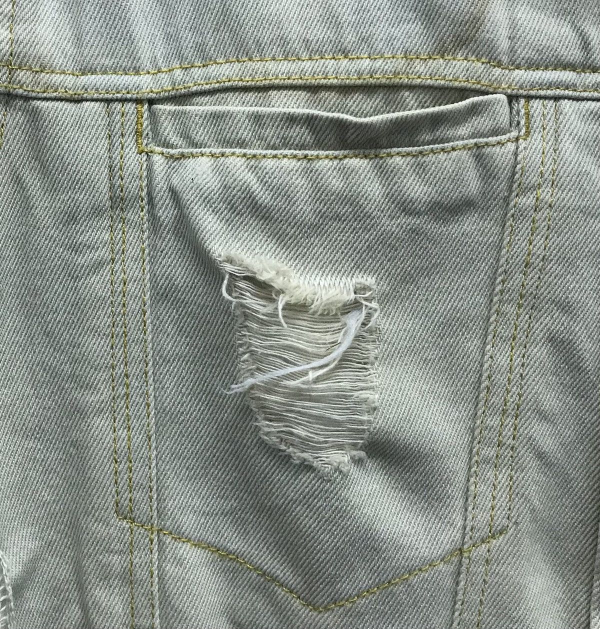 Misbhv They Drained My Very Soul Denim Jacket Size US S / EU 44-46 / 1 - 8 Thumbnail