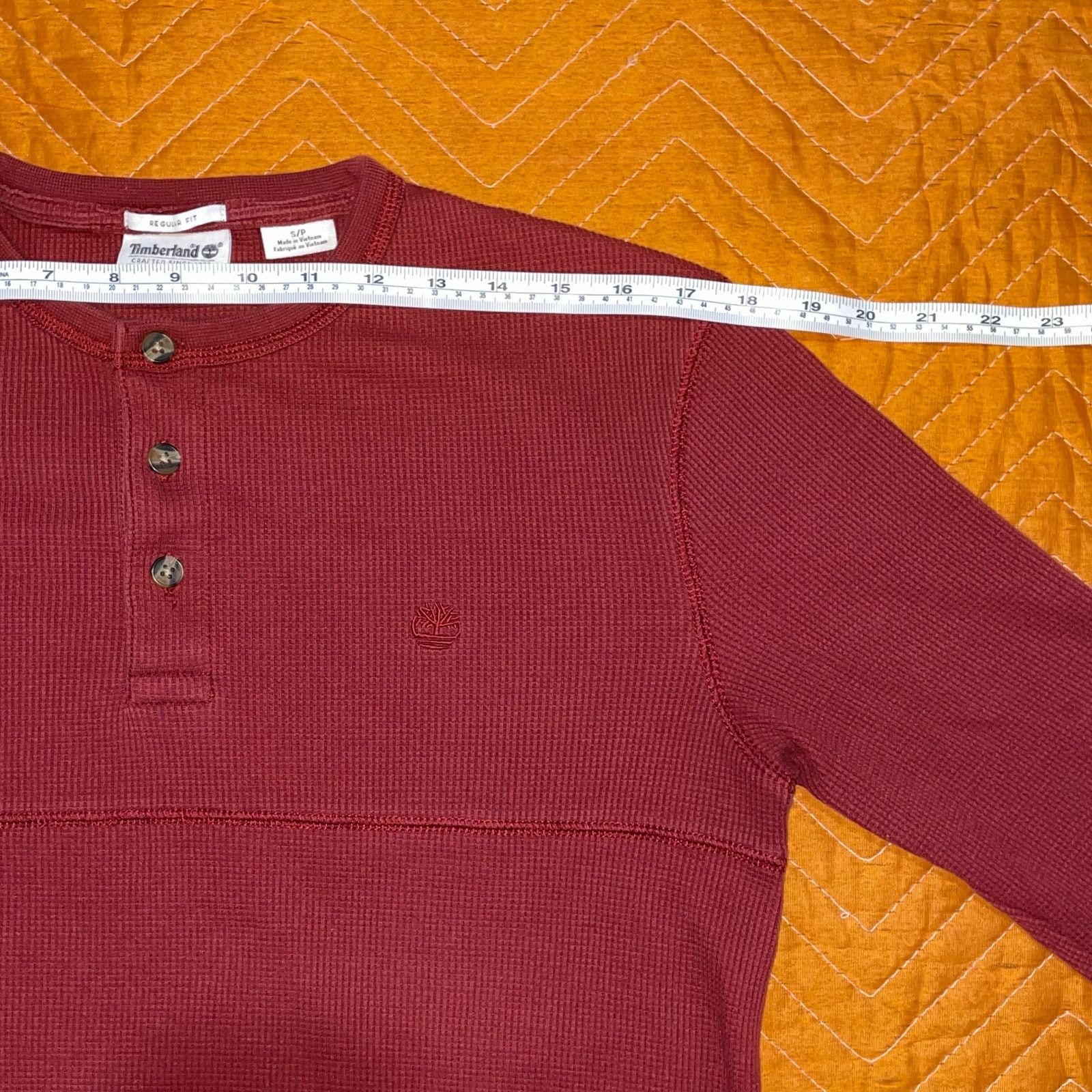 Timberland Timberland Henley Long Sleeve Size US S / EU 44-46 / 1 - 2 Thumbnail