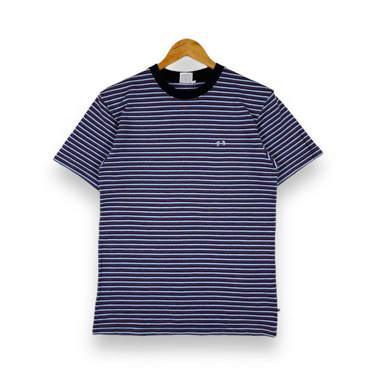 Hang Ten × Vintage VINTAGE HANG TEN SMALL EMBROIDERY LOGO STRIPED TEE Size US S / EU 44-46 / 1 - 1 Thumbnail
