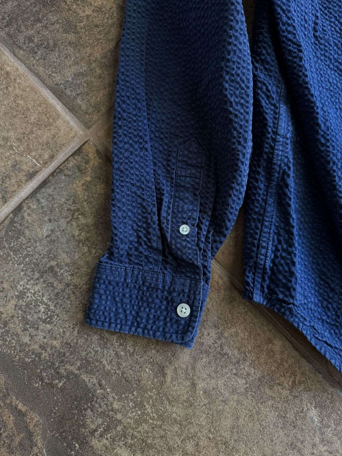 Supreme Supreme SS15 Seersucker Hooded Button Up Size US M / EU 48-50 / 2 - 5 Thumbnail