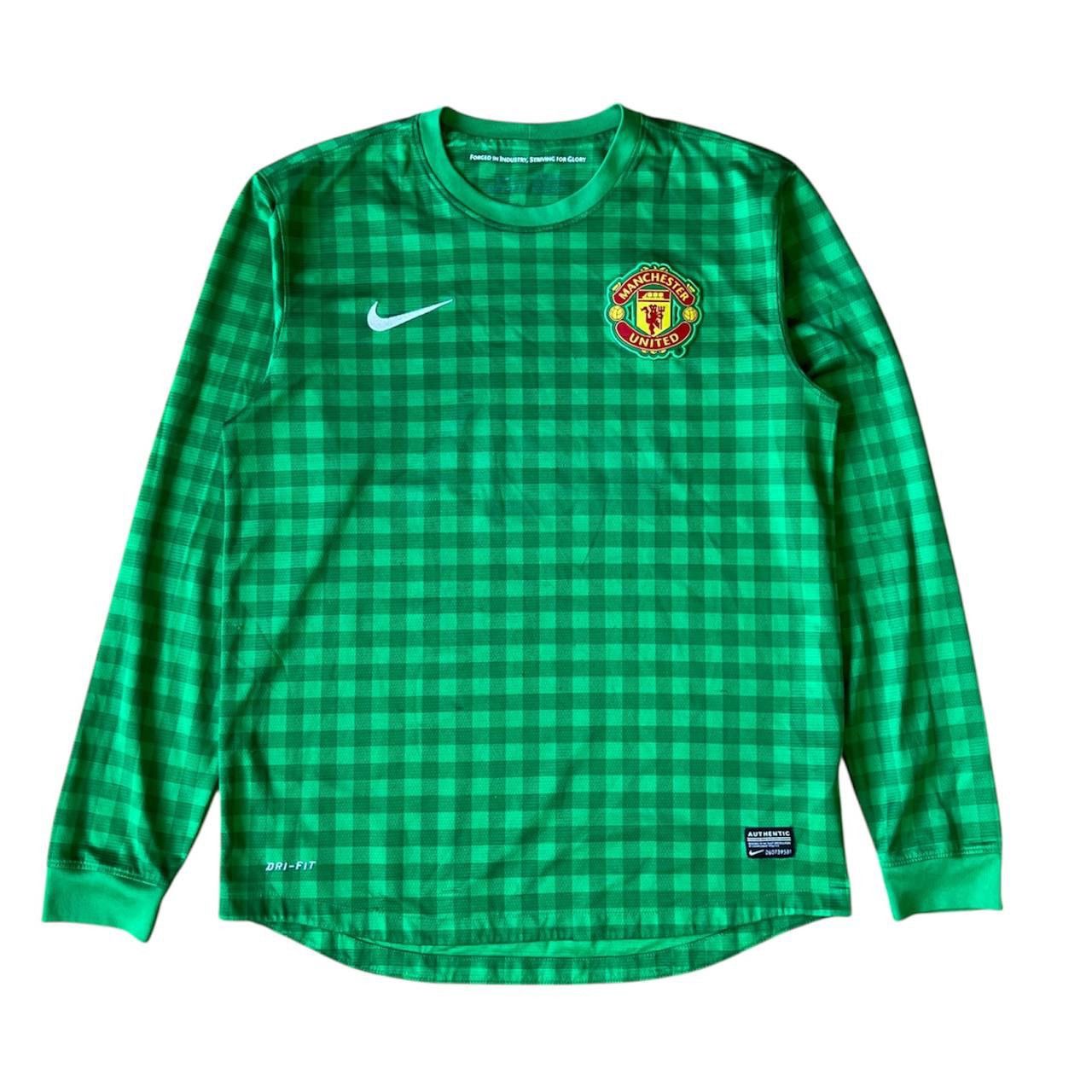 Nike 2012/13 MANCHESTER UNITED GK SOCCER FOOTBALL JERSEY NIKE M Size US M / EU 48-50 / 2 - 1 Thumbnail