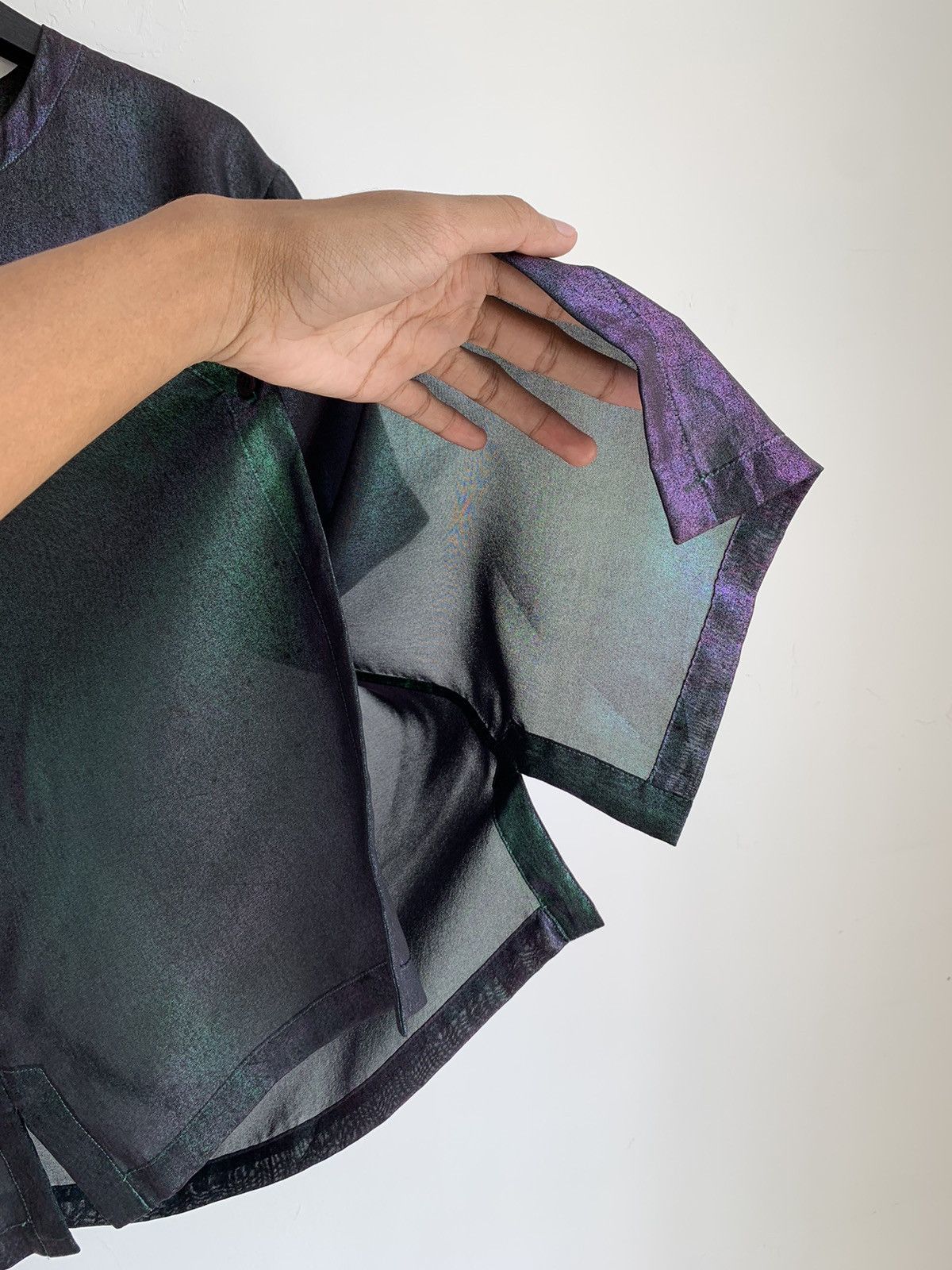 Issey Miyake Issey Miyake "SAMPLE" See Through Button Ups Shirt Size M / US 6-8 / IT 42-44 - 7 Thumbnail