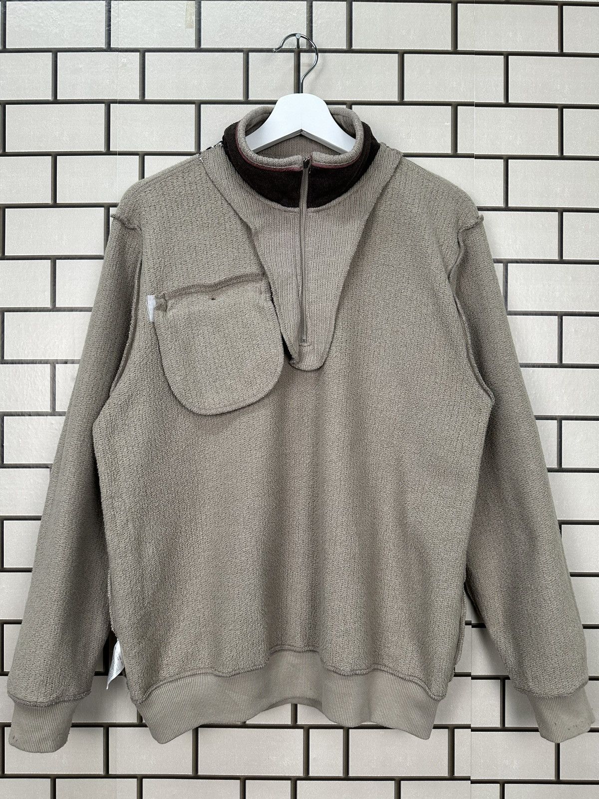 Kangol × Vintage Vintage Kangol Half Zipper Jacket Size US L / EU 52-54 / 3 - 10 Thumbnail