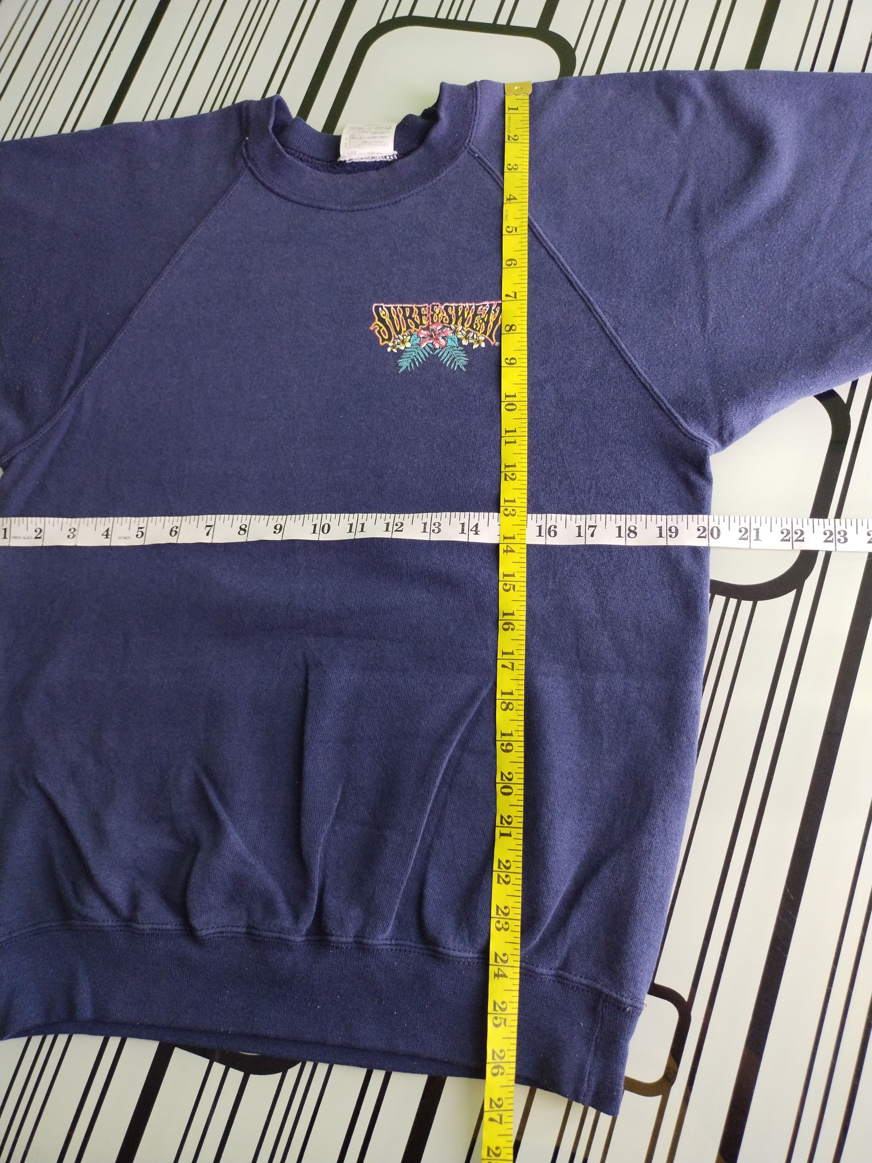 Sun Surf × Vintage 1994 Vtg 90's Surf and Sweat The Sport of Rings Sweatshirt Size US M / EU 48-50 / 2 - 10 Thumbnail