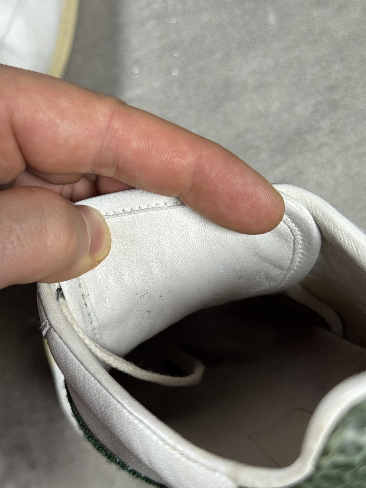Gucci Gucci Ace Web Stripe Sneakers – White Size US 7 / EU 40 - 7 Thumbnail