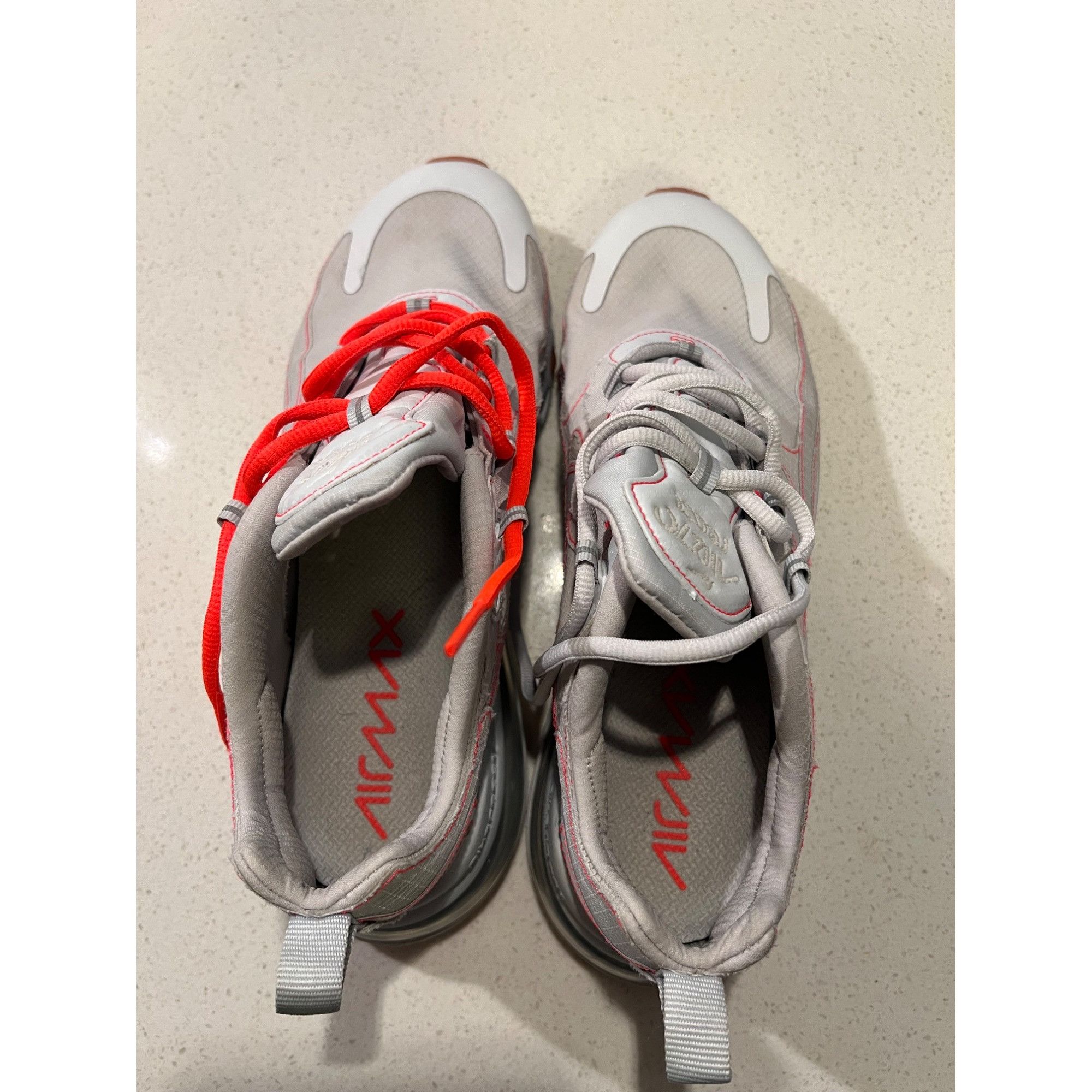 Nike Nike Air Max 270 React SP White Flash Crimson Sneakers CQ654 Size US 10 / EU 43 - 7 Thumbnail