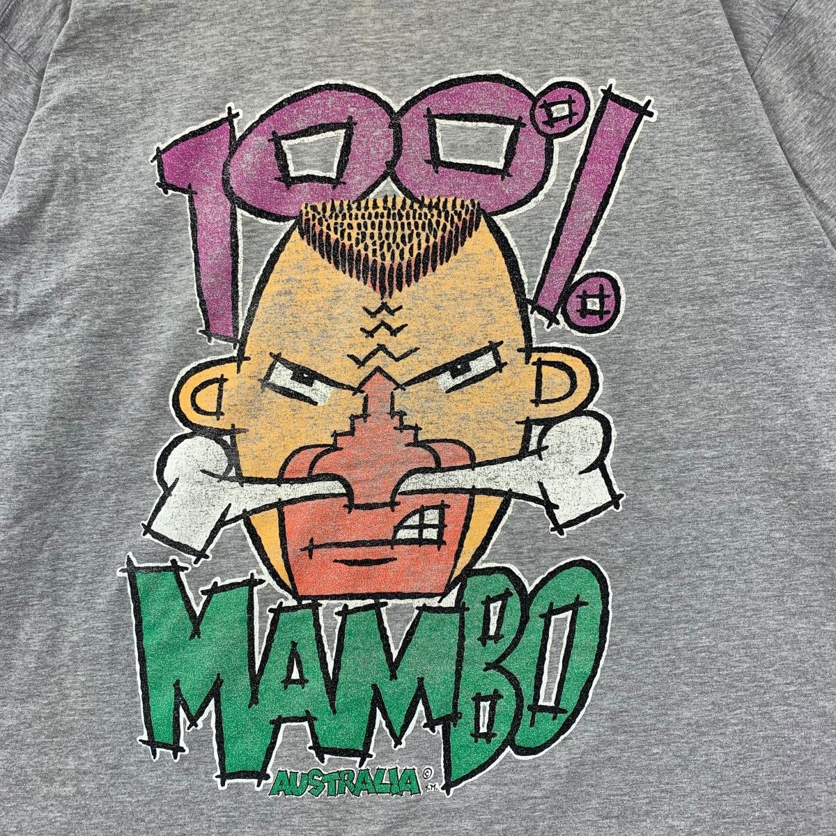 Vintage RARE Vintage 1989 MAMBO 100% Graphics Australia Surf Shirt Size US XL / EU 56 / 4 - 2 Thumbnail