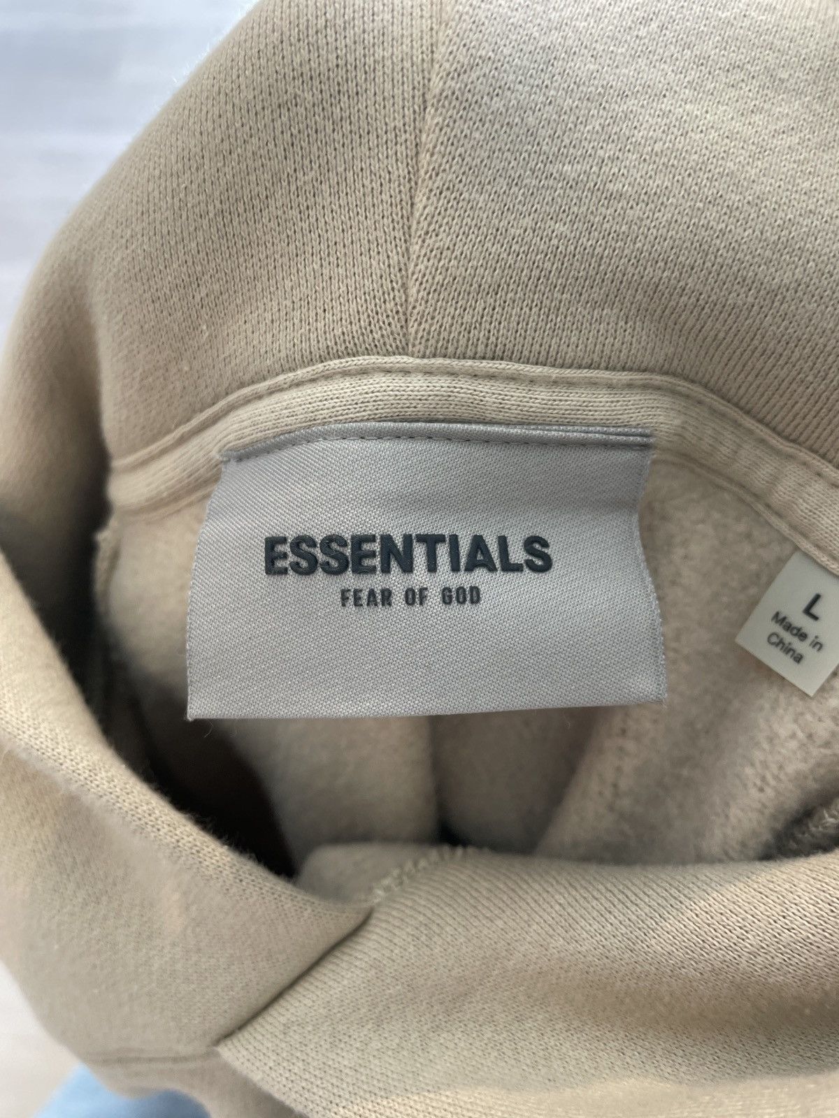 Essentials × Fear of God Fear of God Essentials Linen Hoodie L Size US L / EU 52-54 / 3 - 3 Thumbnail