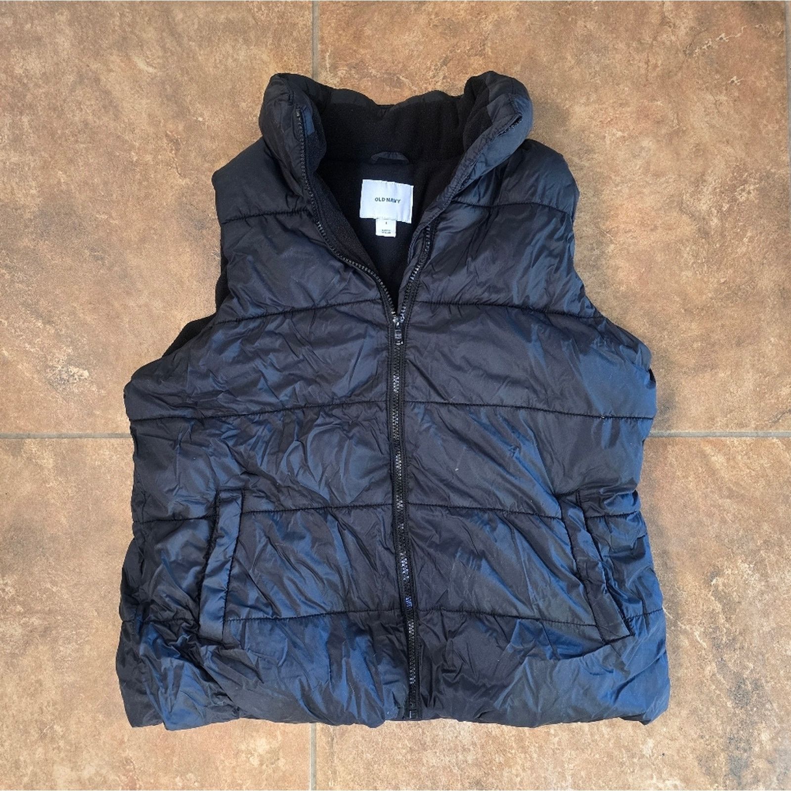Old Navy Black Classic | OLD NAVY | Puffer Vest Size US L / EU 52-54 / 3 - 1 Thumbnail