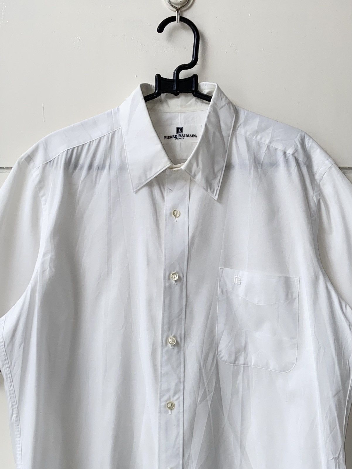 Pierre Balmain PIERRE BALMAIN White Shirt Size US M / EU 48-50 / 2 - 11 Thumbnail