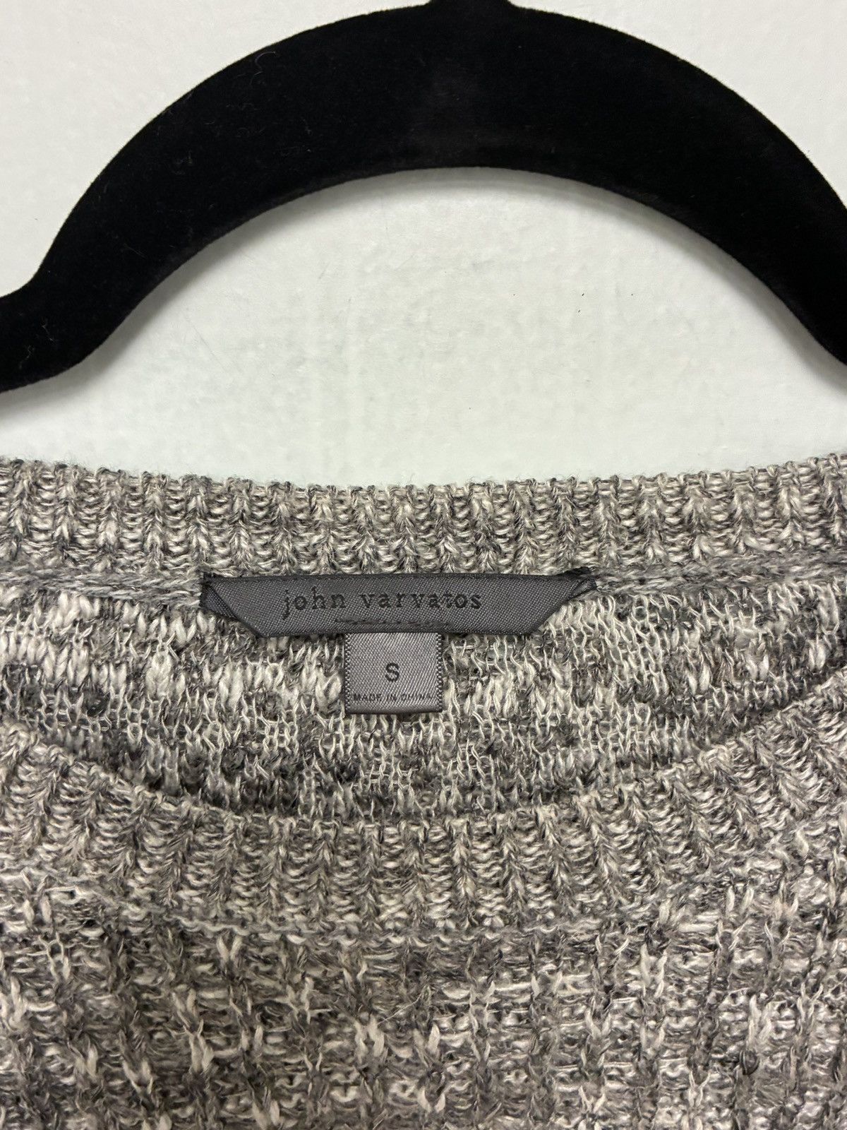 John Varvatos LS Crew with Jacquard finish Small Size US S / EU 44-46 / 1 - 7 Thumbnail