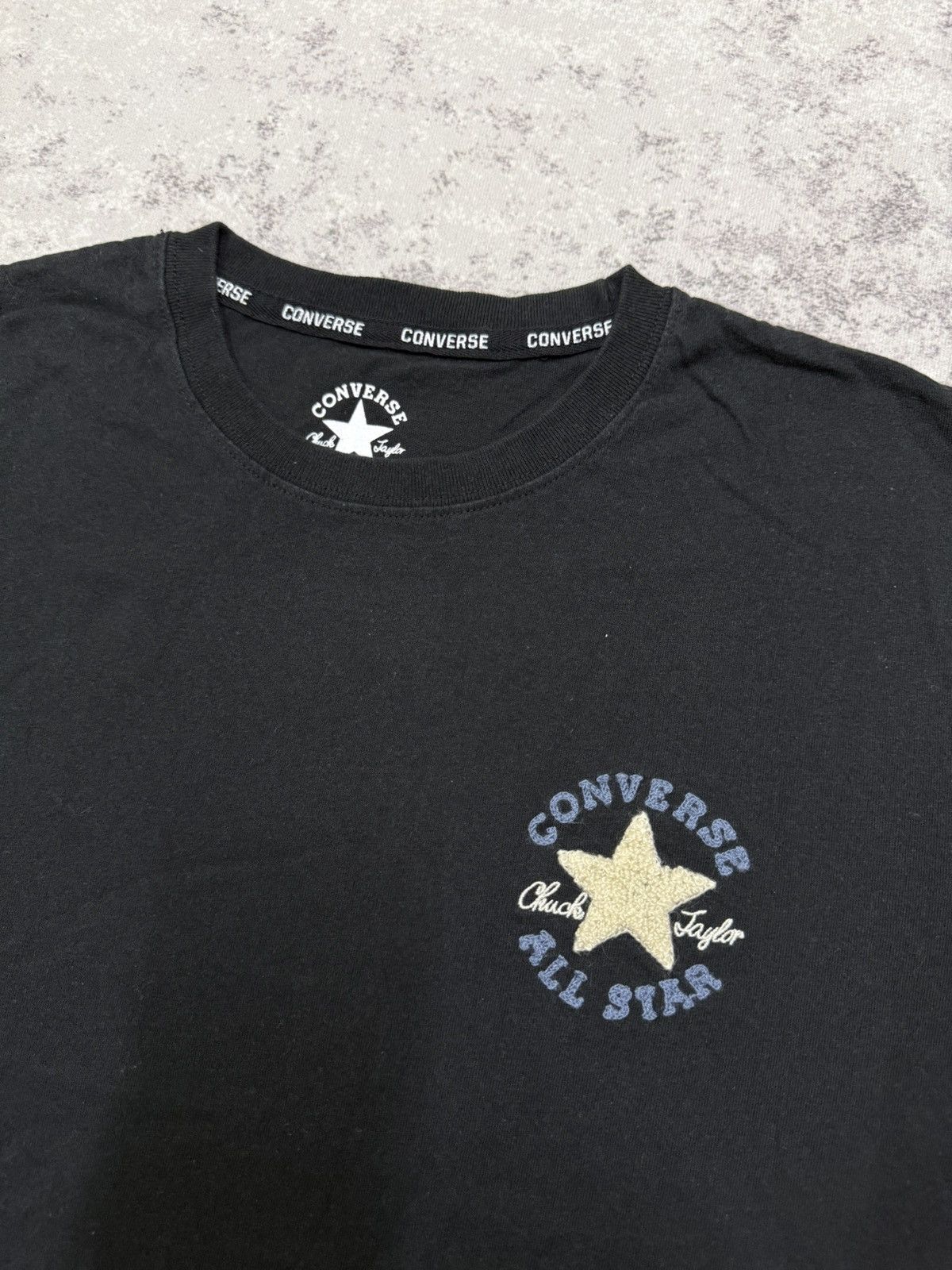 Converse Vintage Y2K Converse Velvet Small logo Longsleeve Tshirt Size US S / EU 44-46 / 1 - 4 Thumbnail
