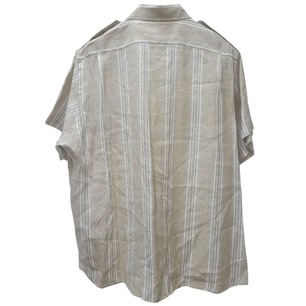 Daniel Cremieux Cremieux Collection 100% Linen Striped Size US XXL / EU 58 / 5 - 2 Thumbnail
