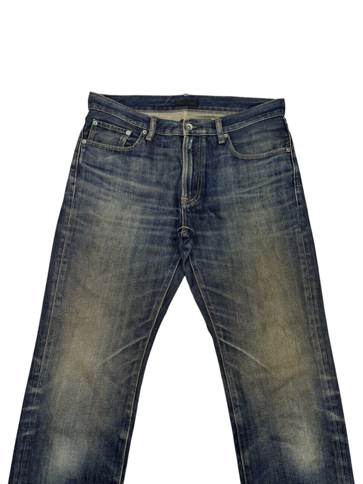 Undercover × Uniqlo UNIQLO VINTAGE JAPAN MUD WASH DENIM JEANS Size US 35 - 5 Thumbnail