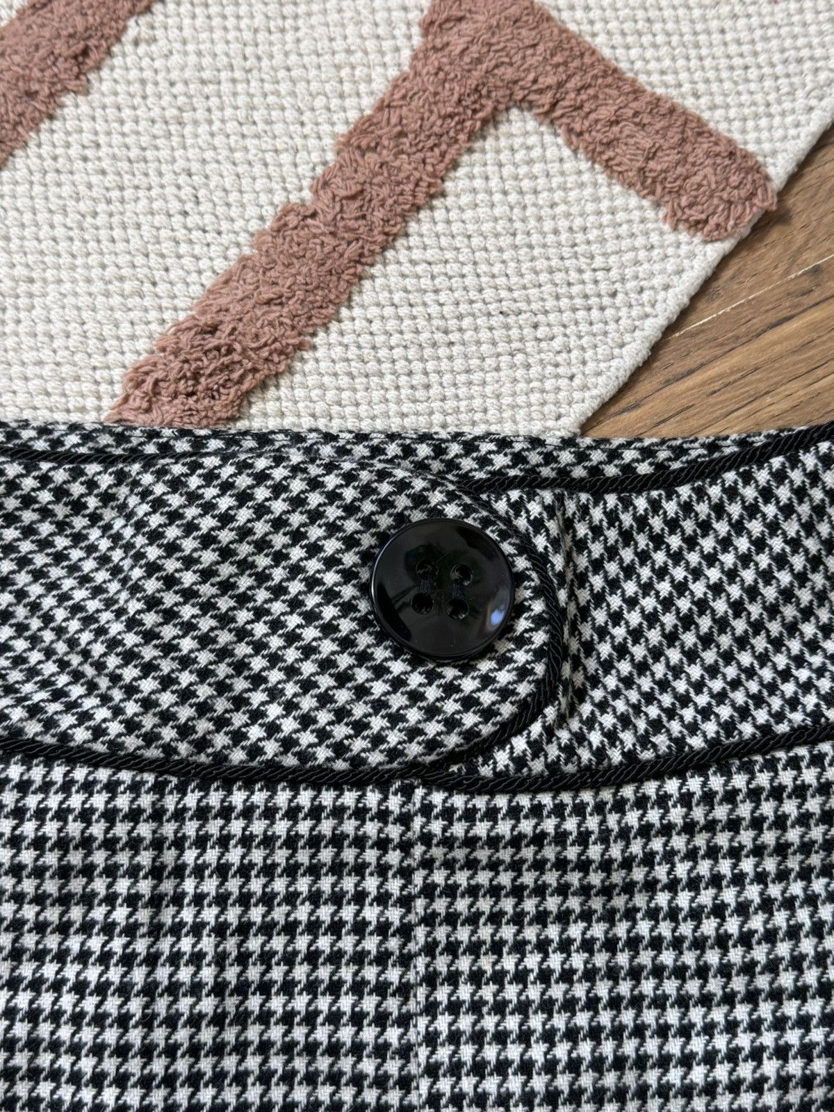 Morgan Homme × Vintage VINTAGE MORGAN SCHOOL STYLE 2000s MINI SKIRT Size 28" / US 6 / IT 42 - 4 Thumbnail
