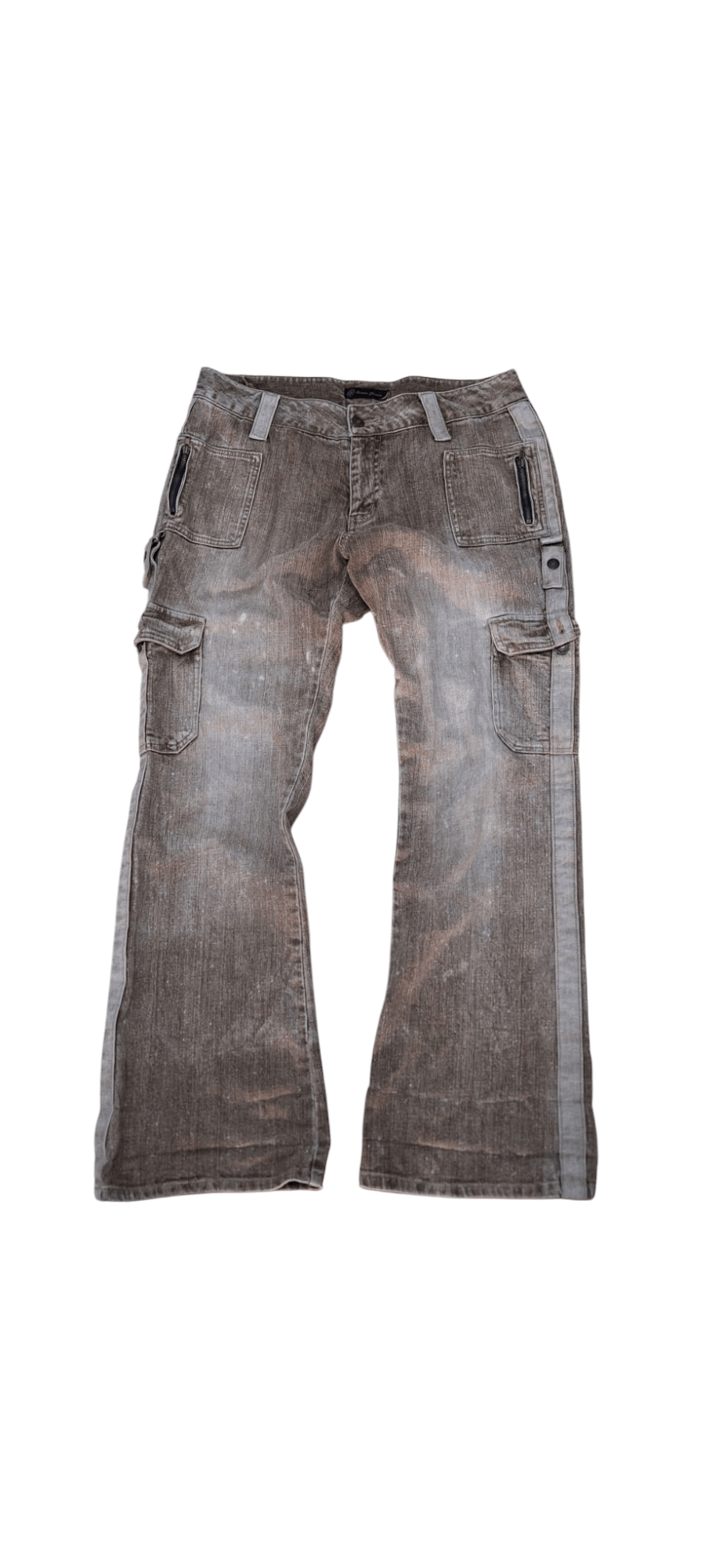 If Six Was Nine Japanese Brand Oririns Cargo Six Pockets Flared Denim Size US 32 / EU 48 - 1 Thumbnail