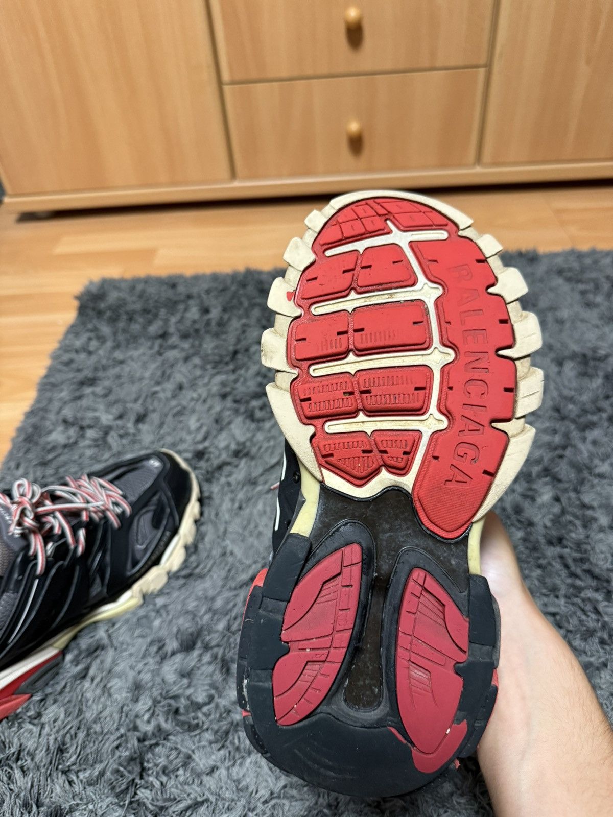 Balenciaga Balenciaga Track Trainer - bred Size US 7 / EU 40 - 13 Thumbnail