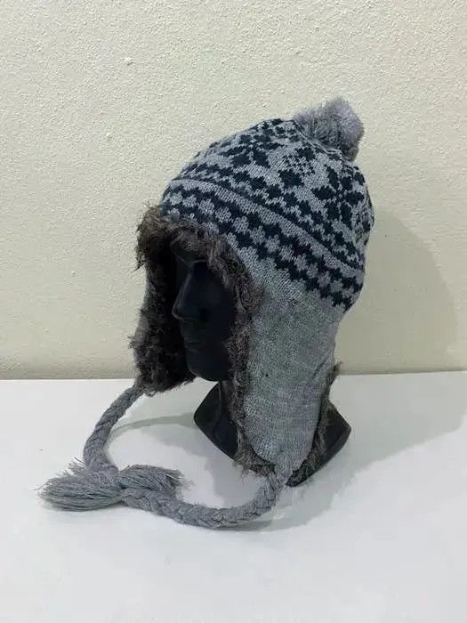 Japanese Brand Gina Benotti Earflap Beanie Hat Size ONE SIZE - 2 Thumbnail