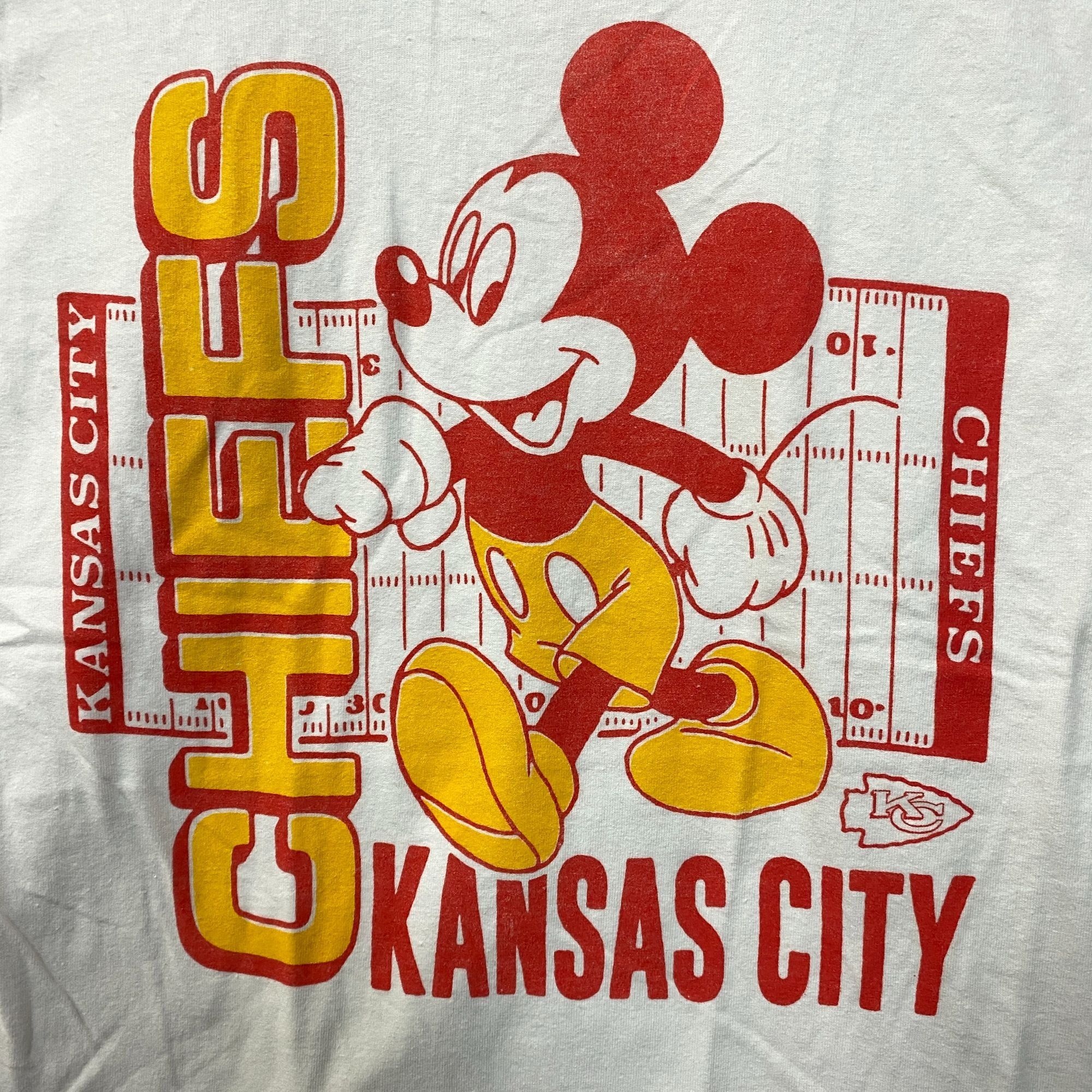 Disney Disney x Junk Food NFL Kansas City Chiefs Mickey Mouse Field Size US S / EU 44-46 / 1 - 2 Thumbnail
