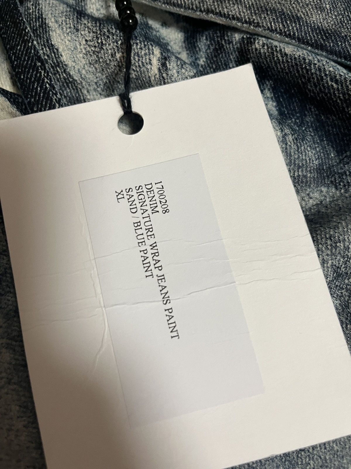 Ottolinger Ottolinger signature wrap denim pants Size US 33 - 3 Thumbnail