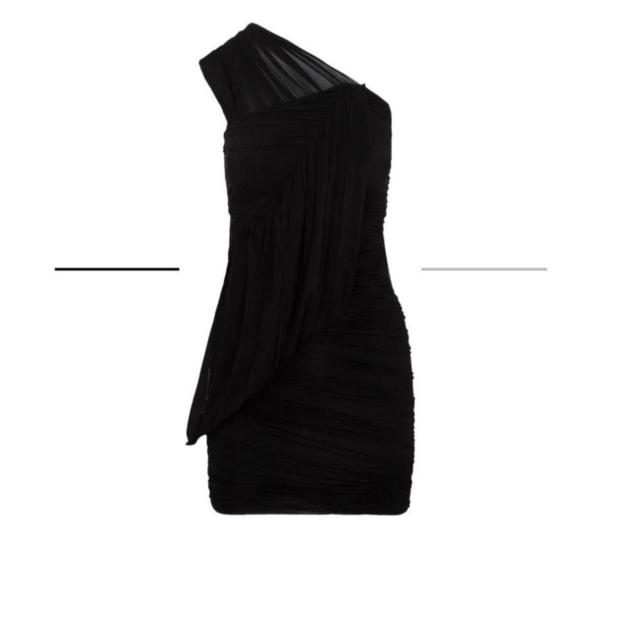 Rick Owens Rick Owens SS23 Draped One Shoulder Mini Dress Size S / US 4 / IT 40 - 8 Thumbnail