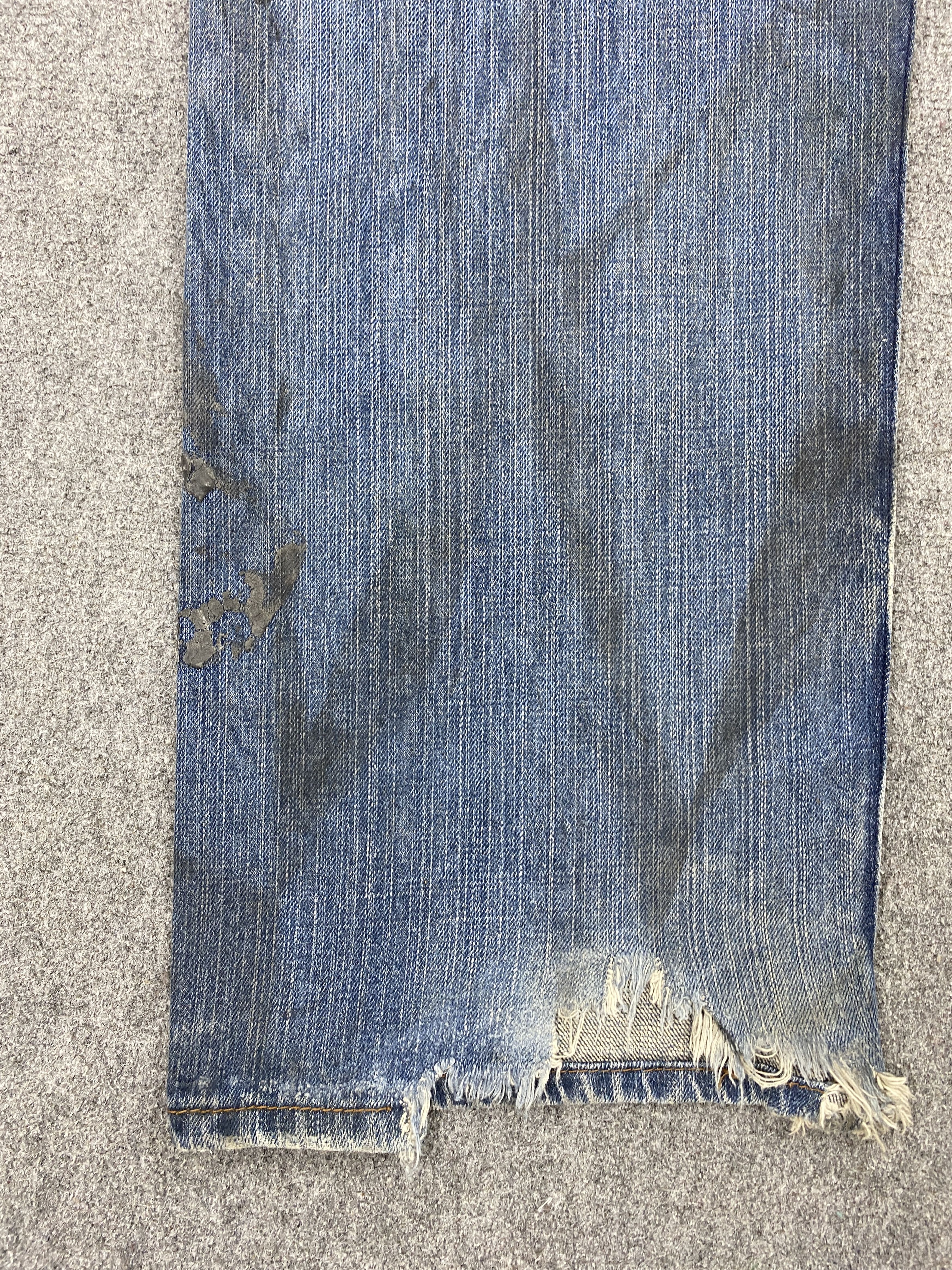 Levi's Vintage Levis 569 Loose Straight Faded Blue Jeans S0044 Size US 33 - 19 Thumbnail
