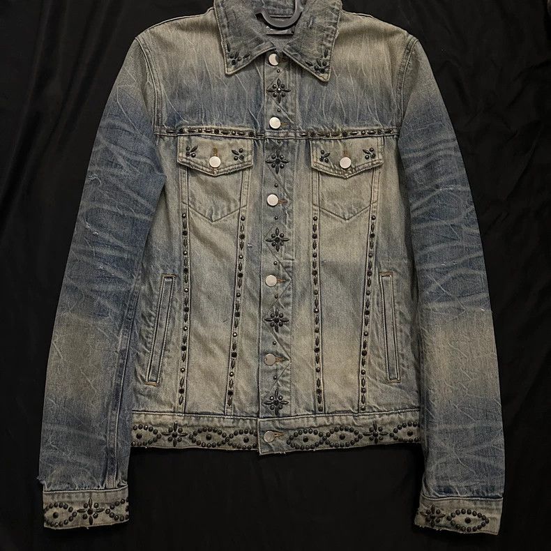 Amiri Amiri 19AW Vintage Studded Trucker Size US M / EU 48-50 / 2 - 1 Thumbnail