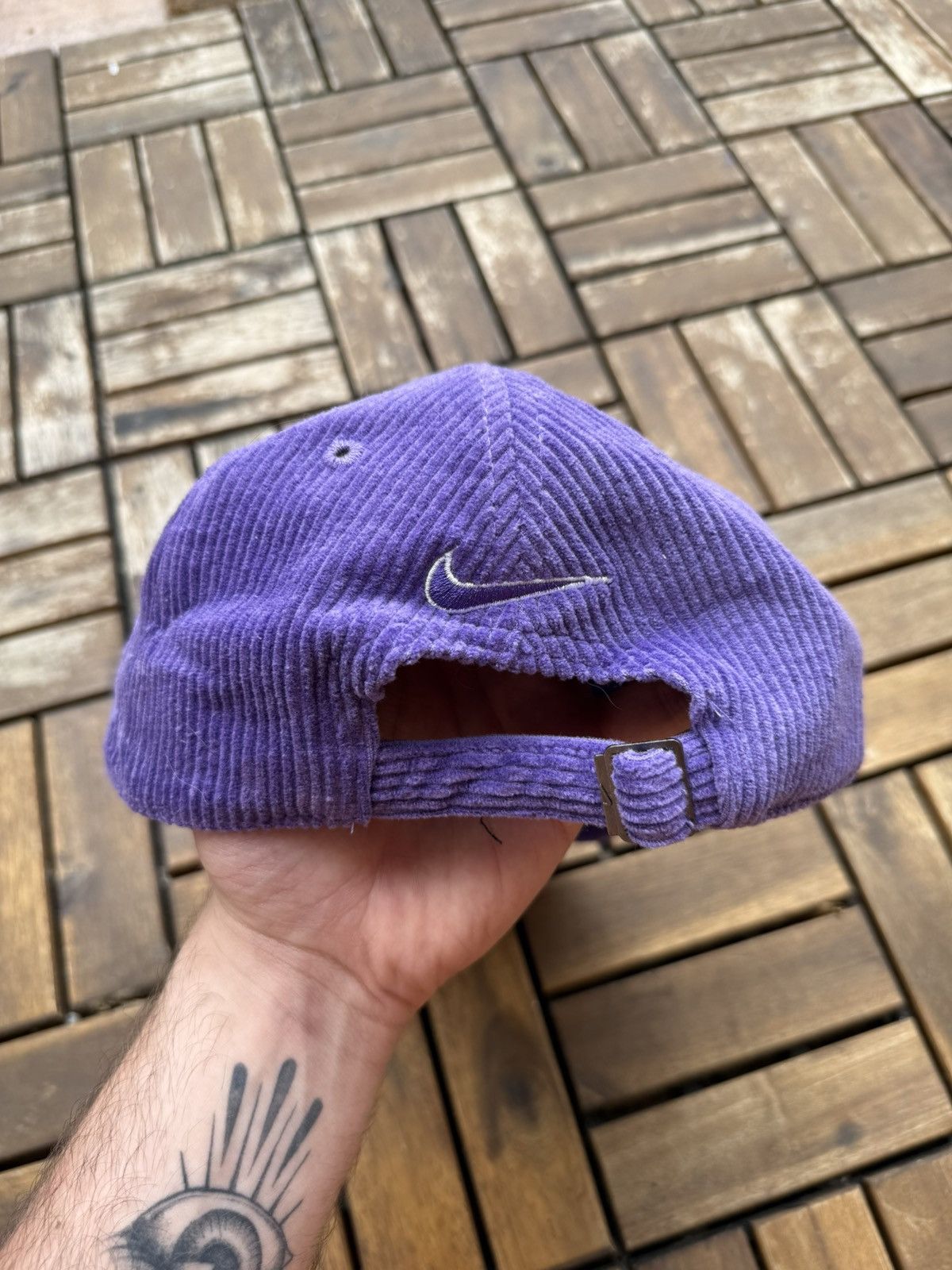 Supreme 🟣 Supreme x Nike Corduroy 6-Panel – Viola (SS22) Size ONE SIZE - 4 Thumbnail