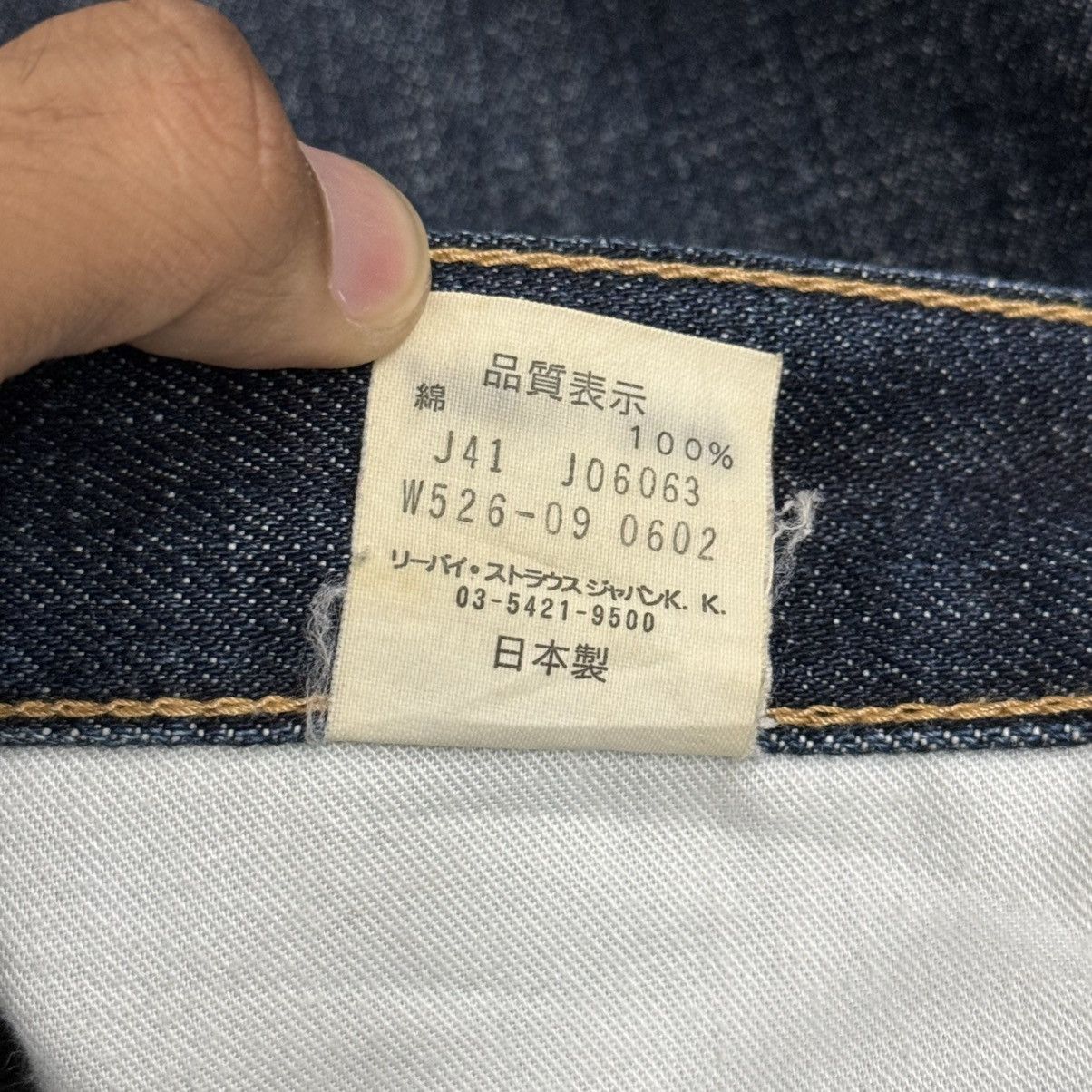 Levi's Vintage Y2K J41 Dark Indigo Denim Levis Women Pants Size 29" - 15 Thumbnail
