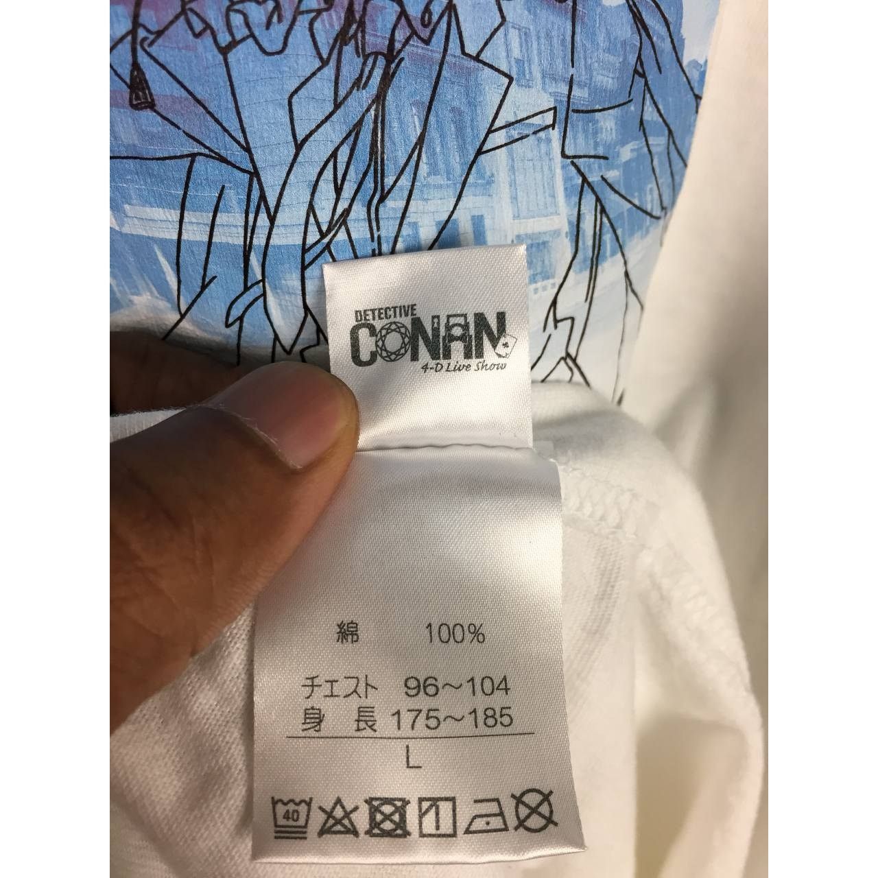 Anime × Japanese Brand Universal Studios Japan Detective Conan Anime Manga Tee Size US L / EU 52-54 / 3 - 11 Thumbnail
