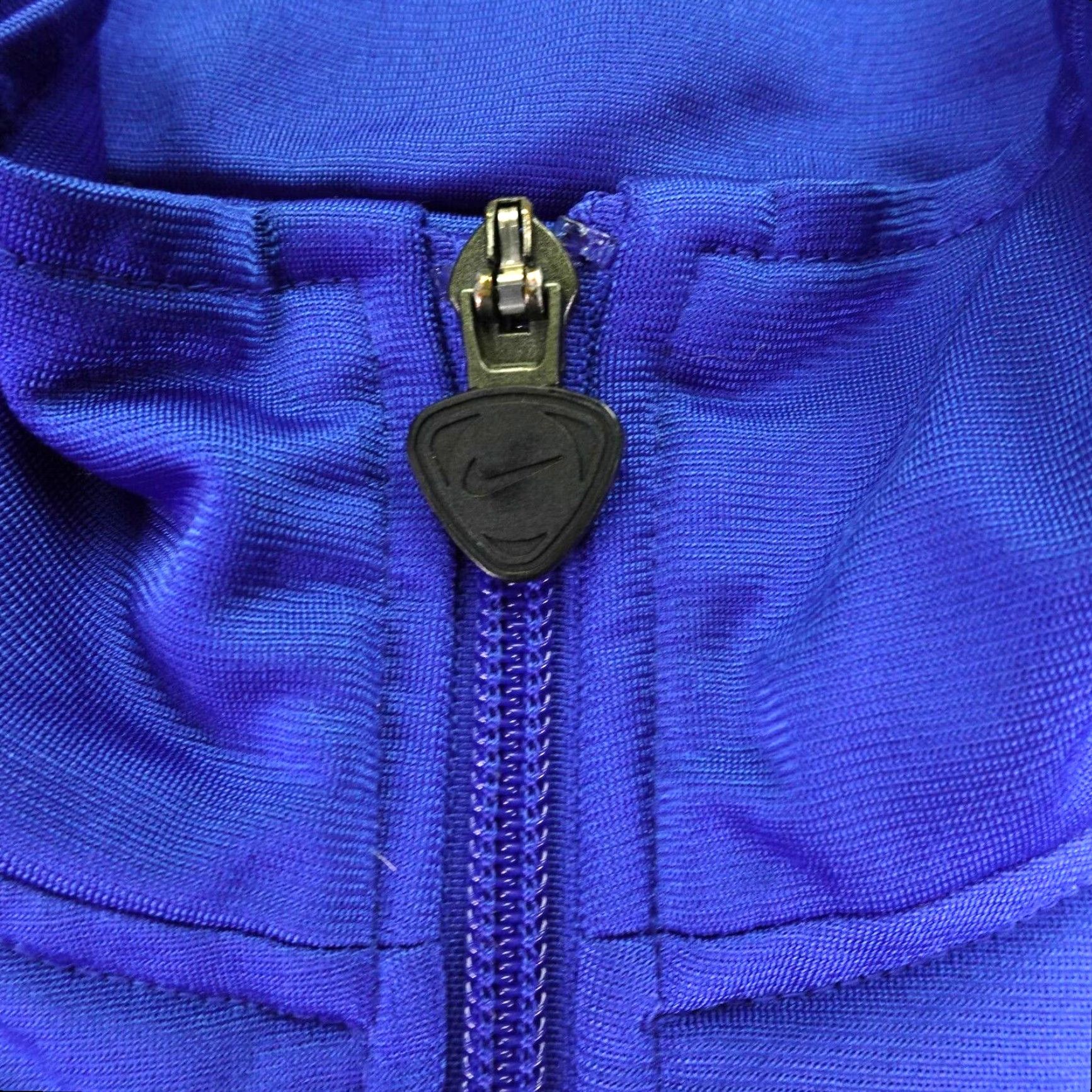 Nike Nike Jacket Mens Medium Blue Track Jacket Full Zip Up Swoosh Outdoor Sports Soccer Zip Pockets Regular Fit 90s? Size US M / EU 48-50 / 2 - 3 Thumbnail