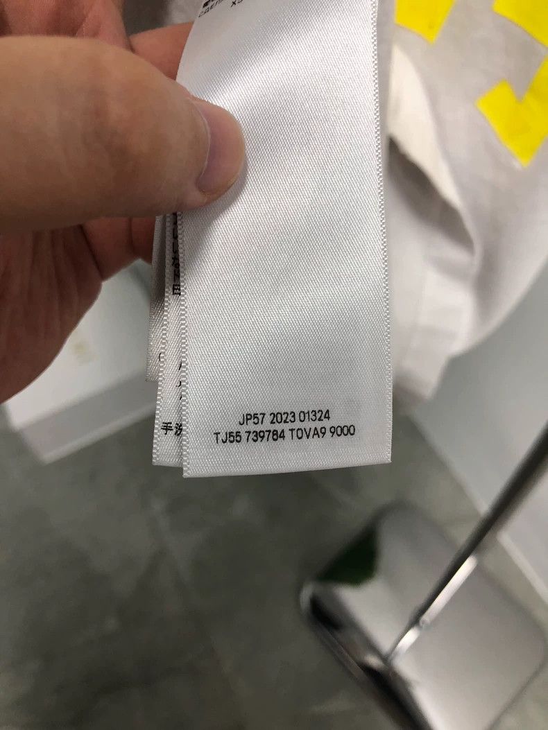 Balenciaga Balenciaga 24SS White Tape Adhesive Paper Short Sleeve T-S Size US XS / EU 42 / 0 - 5 Thumbnail
