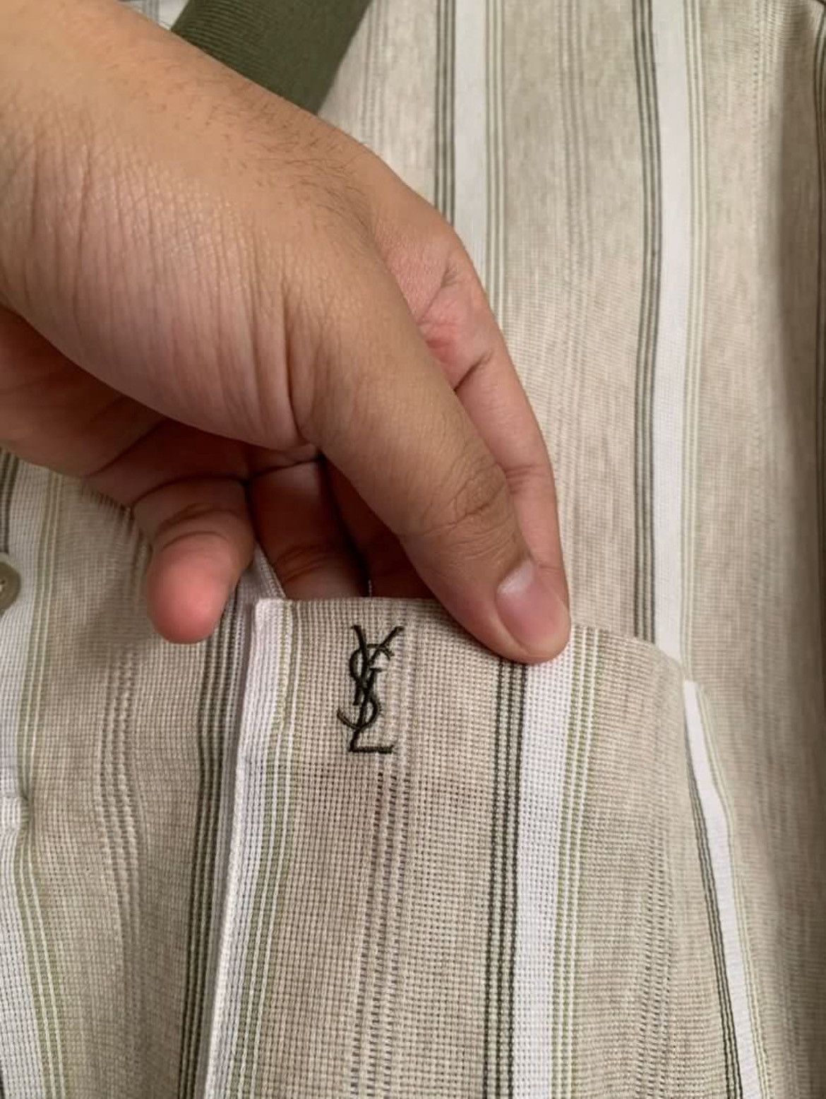 Yves Saint Laurent Yves Saint Laurent YSL Polo Shirt Size US L / EU 52-54 / 3 - 5 Thumbnail