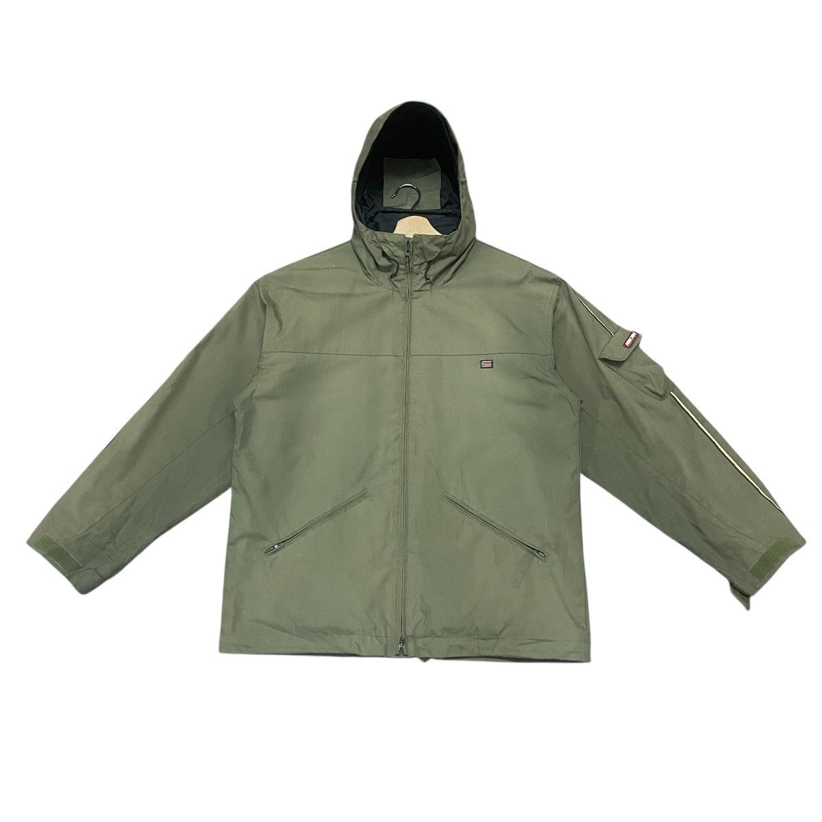 Vintage 90s Airborn Clothing Gorpcore Technical Shell Jacket
