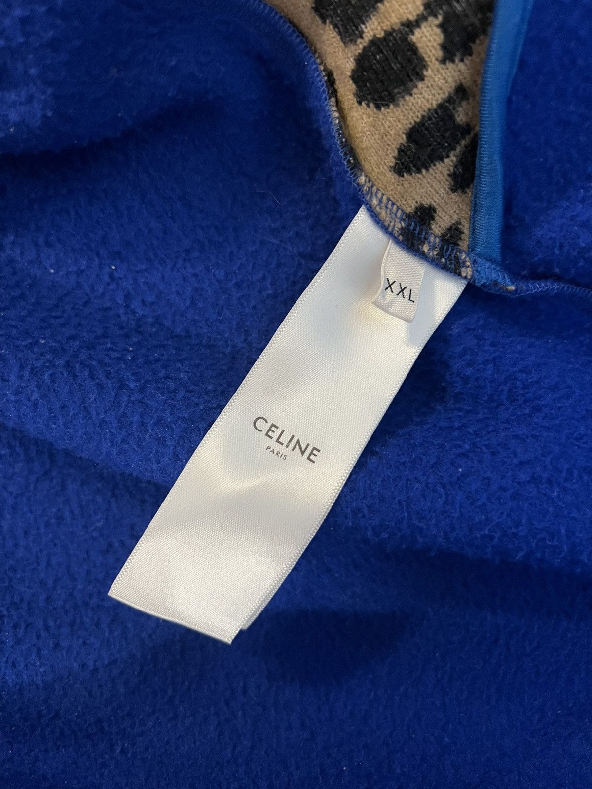 Celine Hedi Slimane Celine SS21 Dancing Kid Fleece Jacket Size US XXL / EU 58 / 5 - 6 Thumbnail